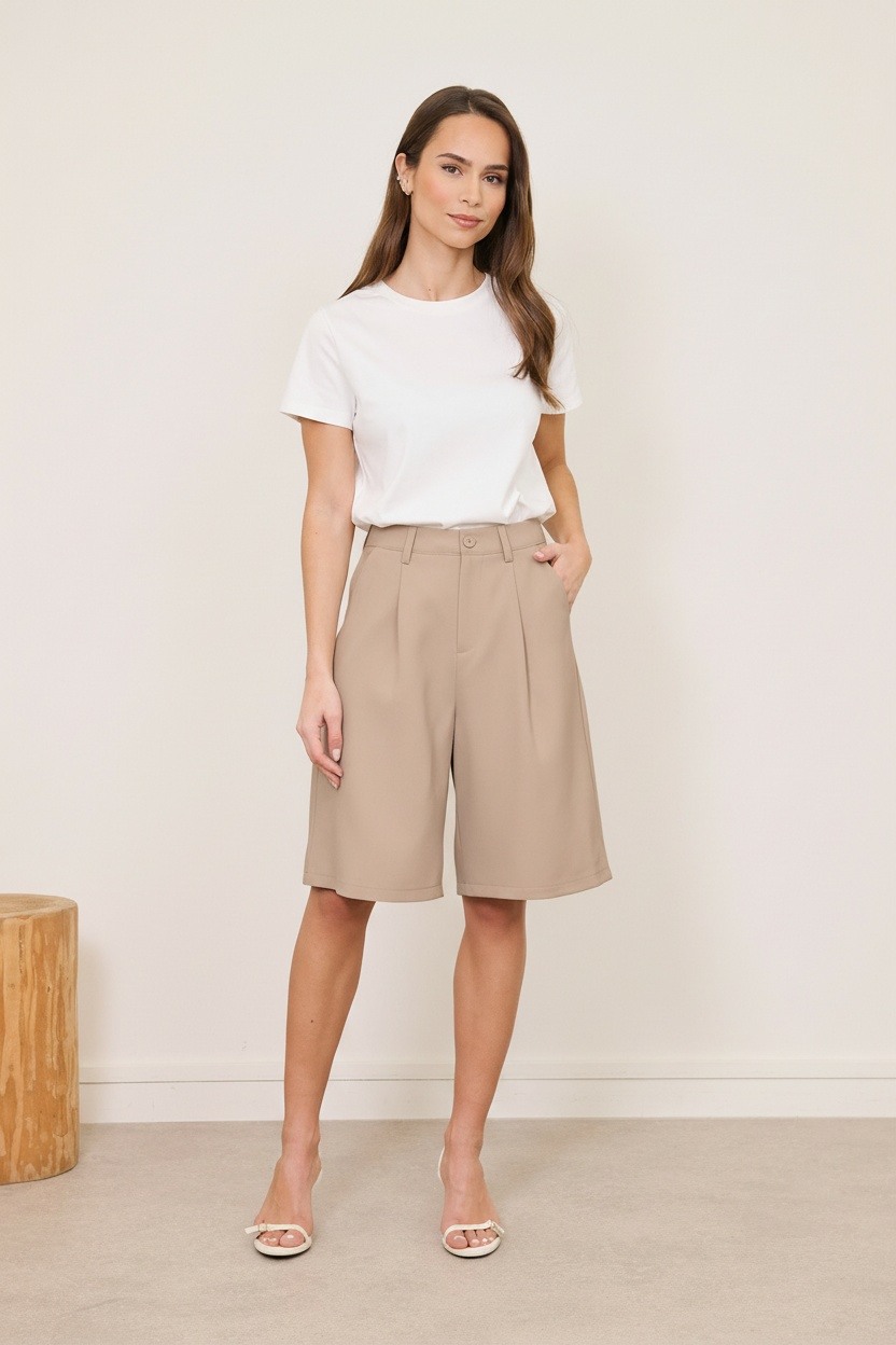 Wholesaler Feelkoo - Tailored Bermuda shorts