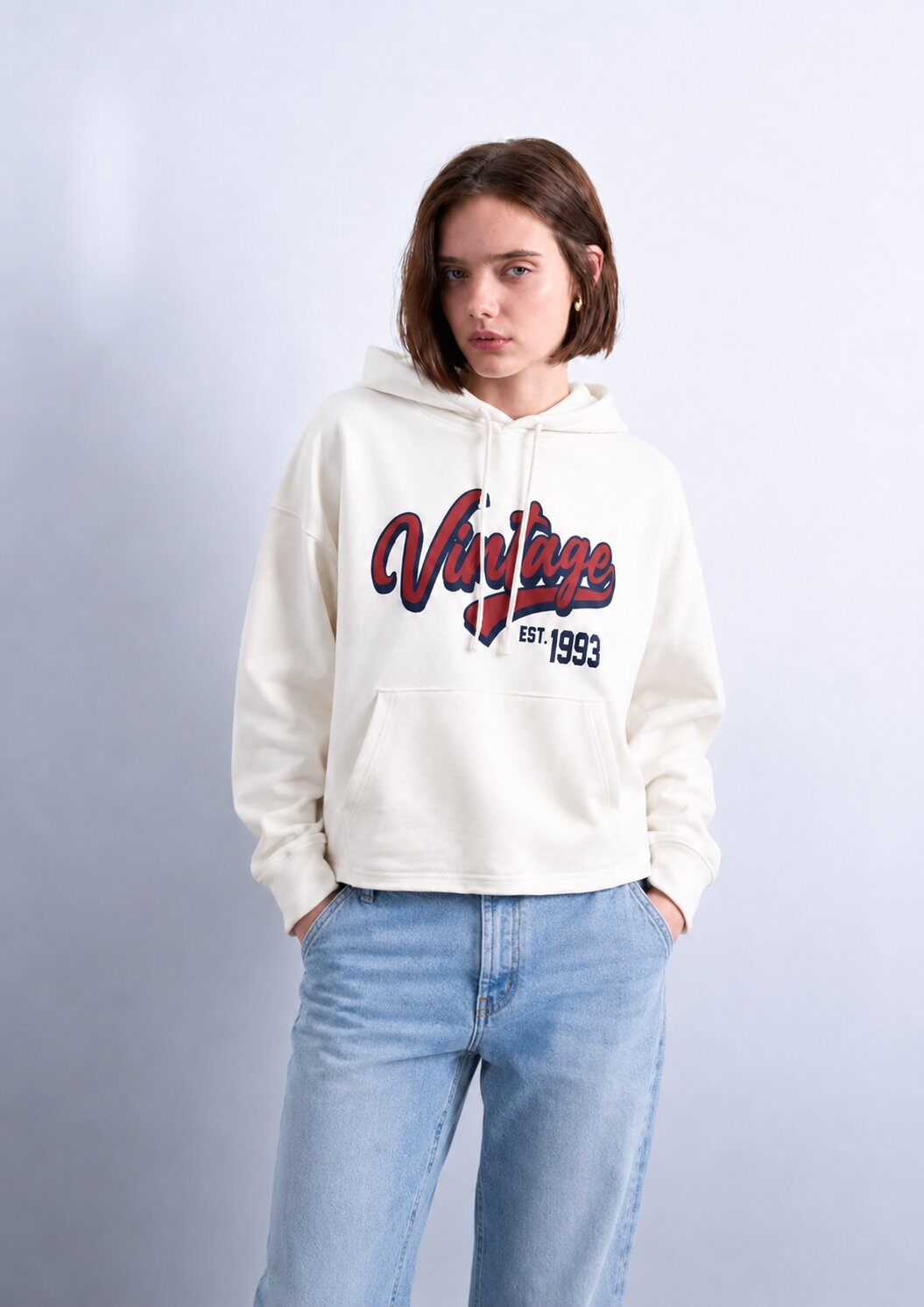 Mayorista Feelkoo - Suéter vintage estampado