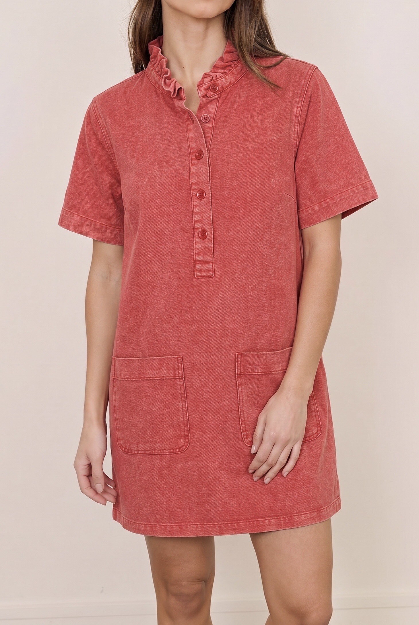 Mayorista Feelkoo - Vestido vaquero