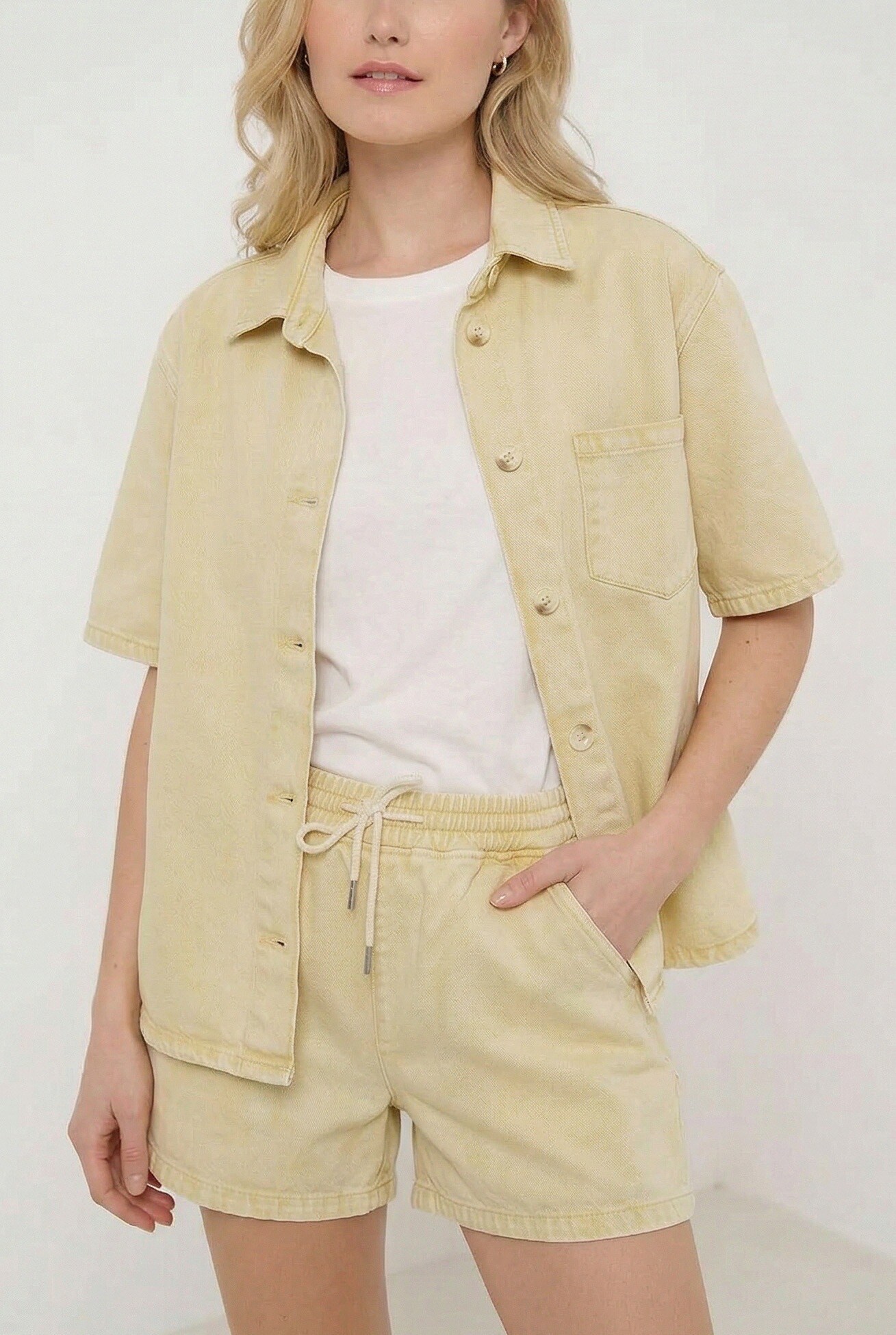 Grossiste Feelkoo - CHEMISE EN DENIM LAVÉ