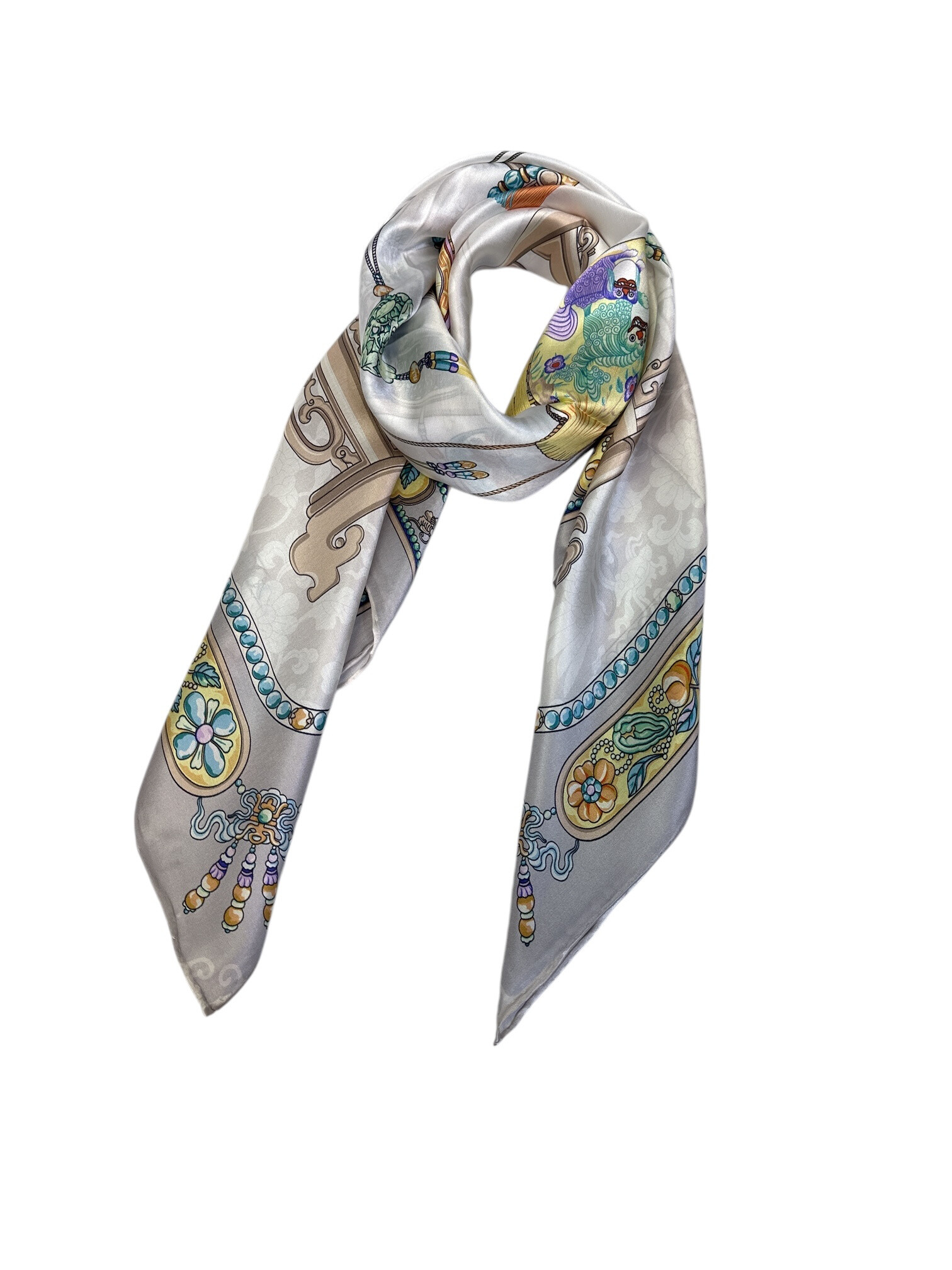 Wholesaler Feelmoon - SILK SQUARE STOLE