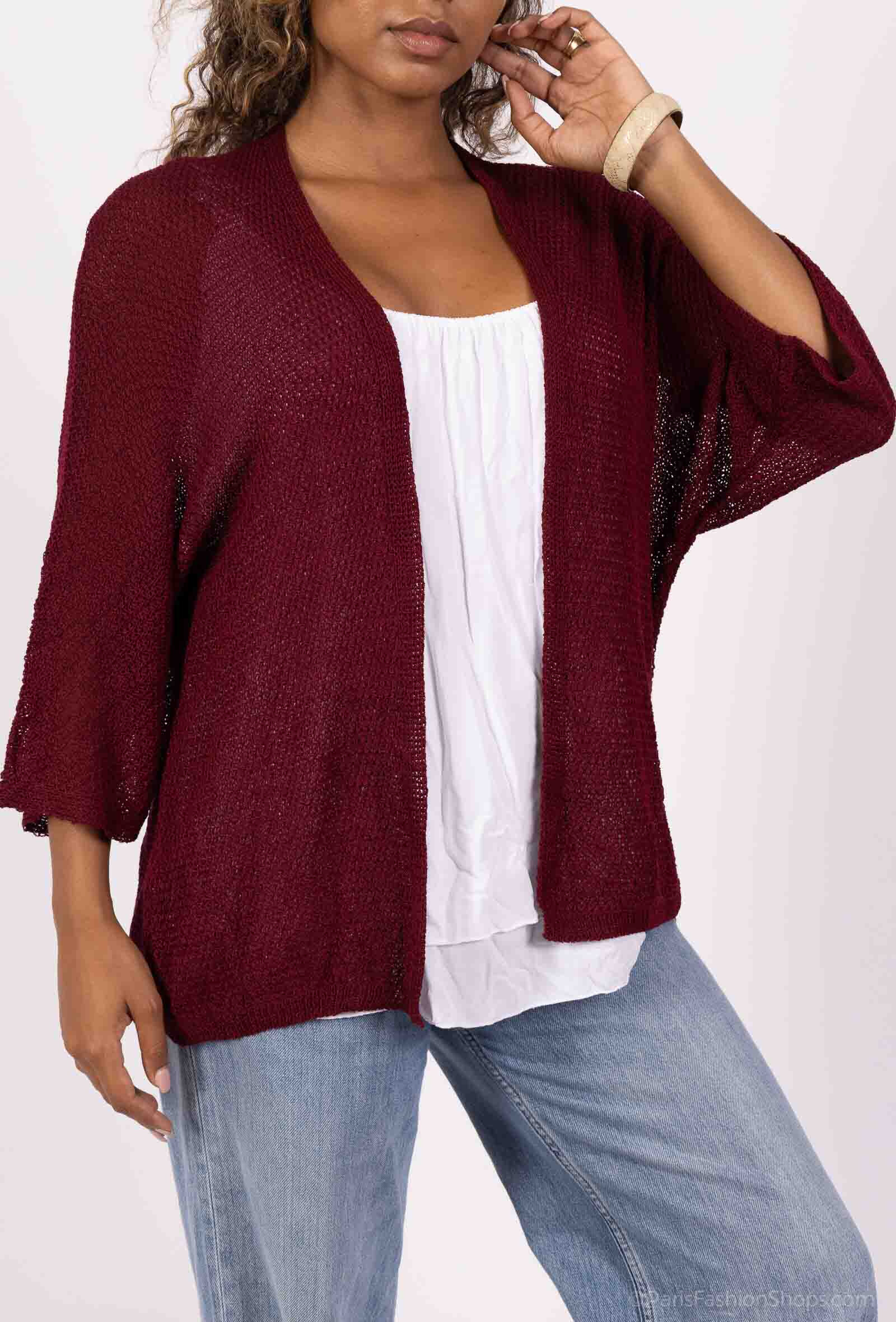 Wholesaler FEELOOK - Open knit vest