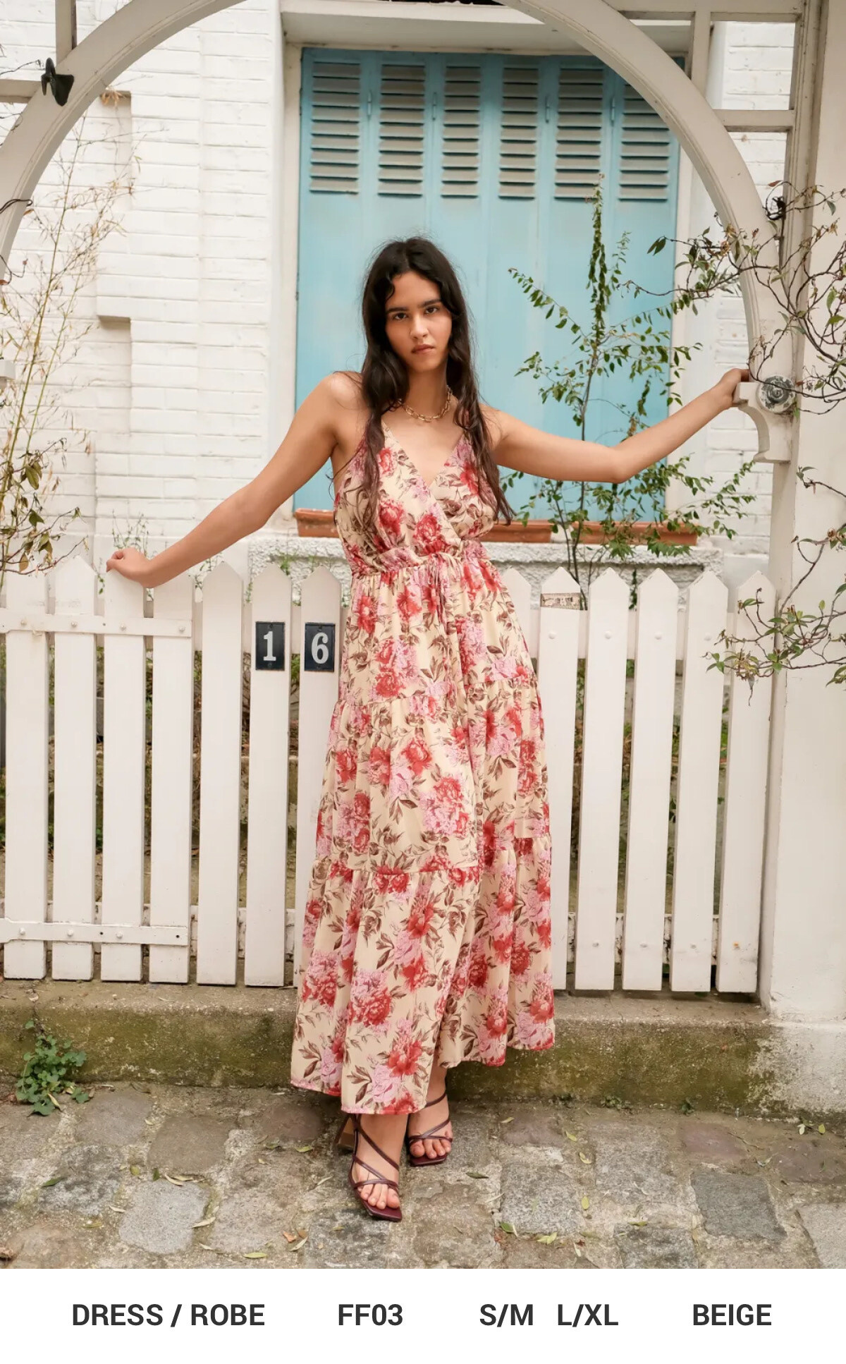 Grossiste FEELOOK - Robes sans manches a motif imprimé fleurs