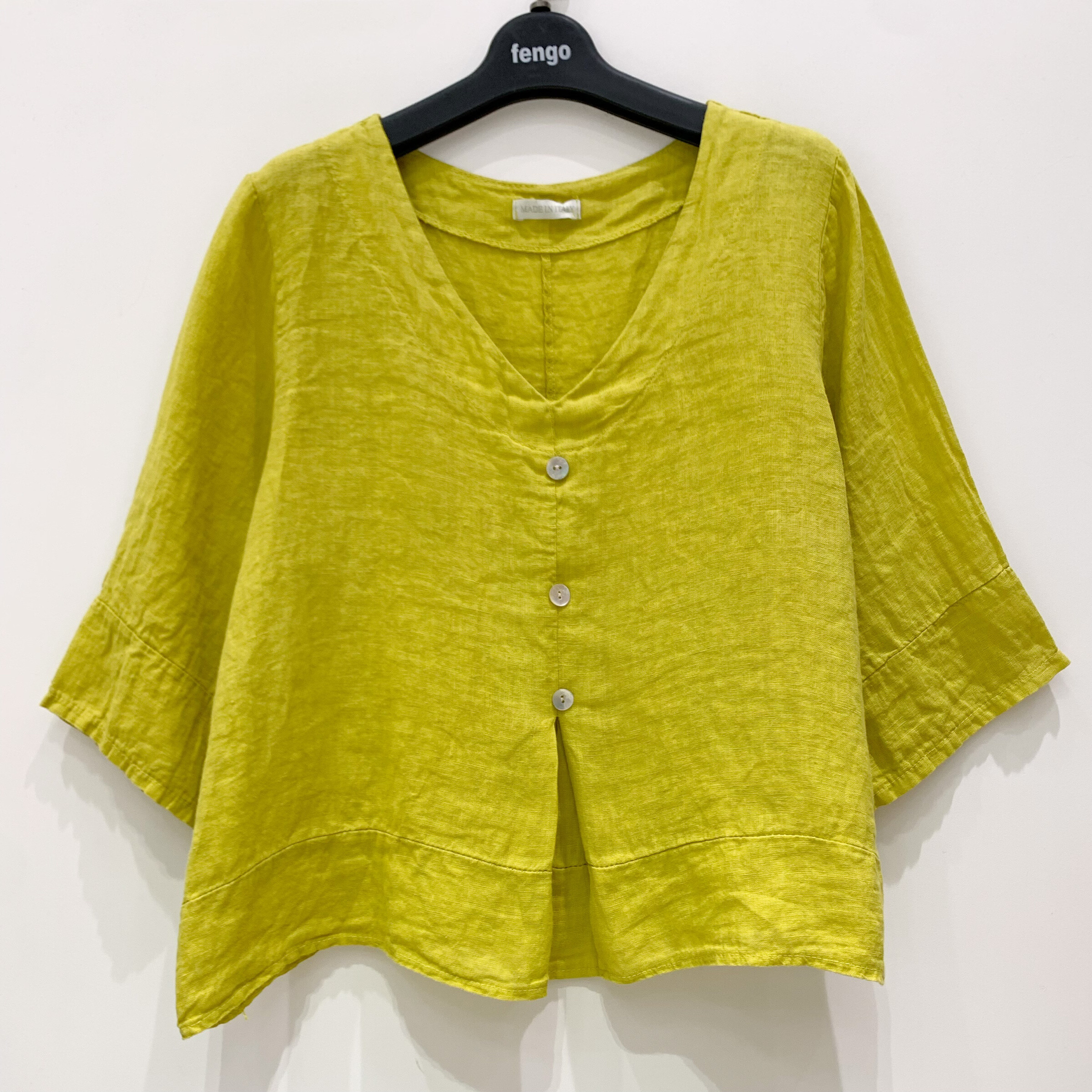 Großhändler Fengo by Pretty Collection - Leinenbluse