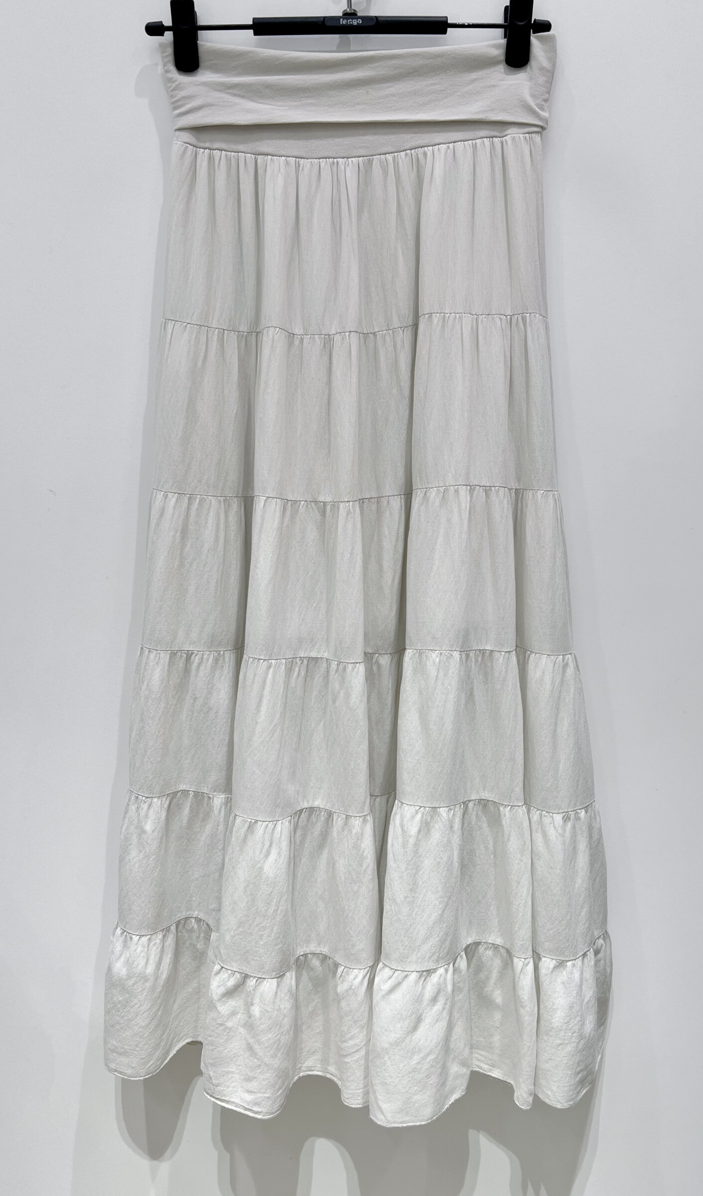 Mayorista Fengo by Pretty Collection - Falda larga de voile de algodón con forro, para un efecto bohemio. Longitud 100cm