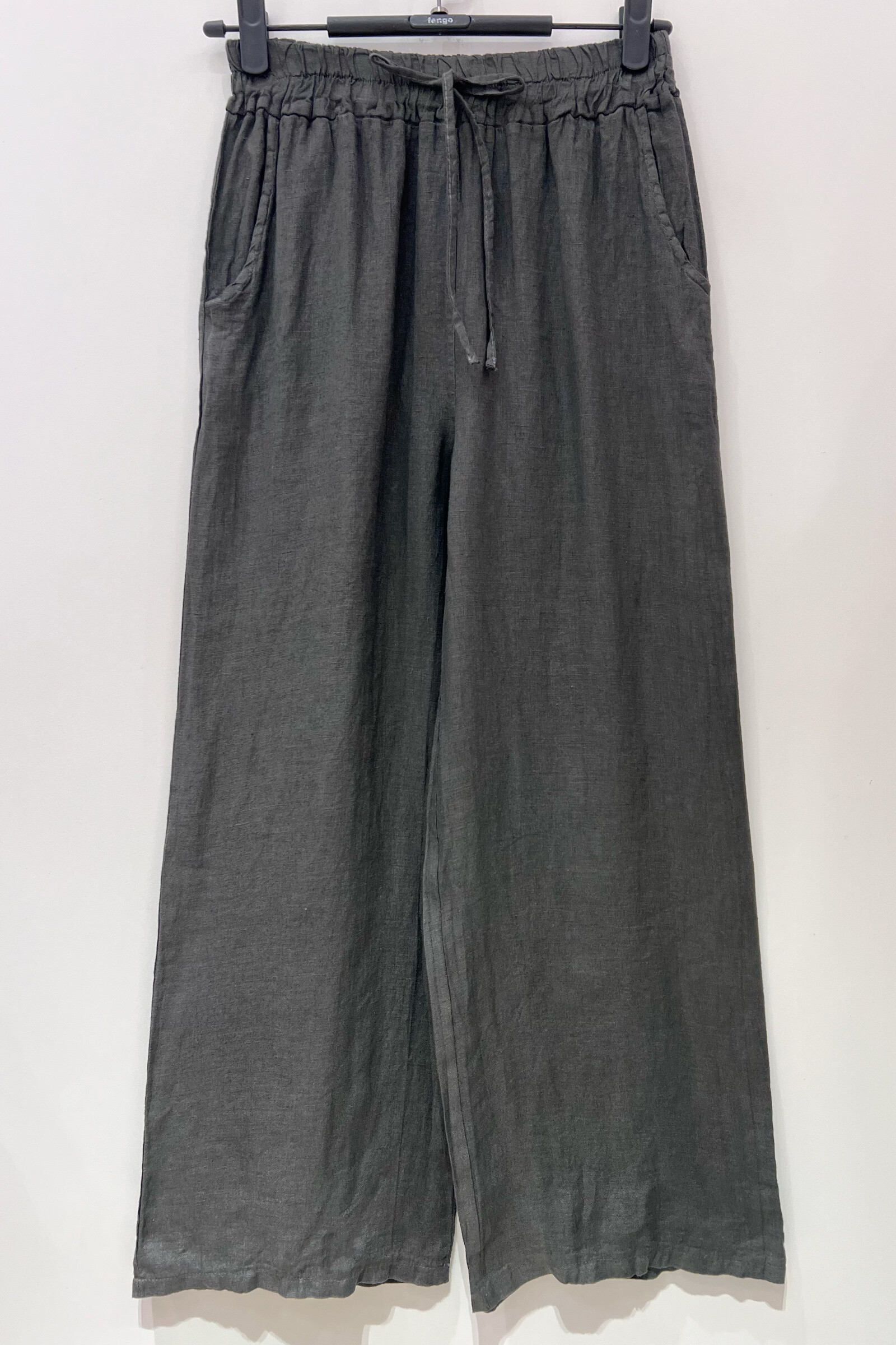 Mayorista Fengo by Pretty Collection - Pantalones rectos y ancho en lino