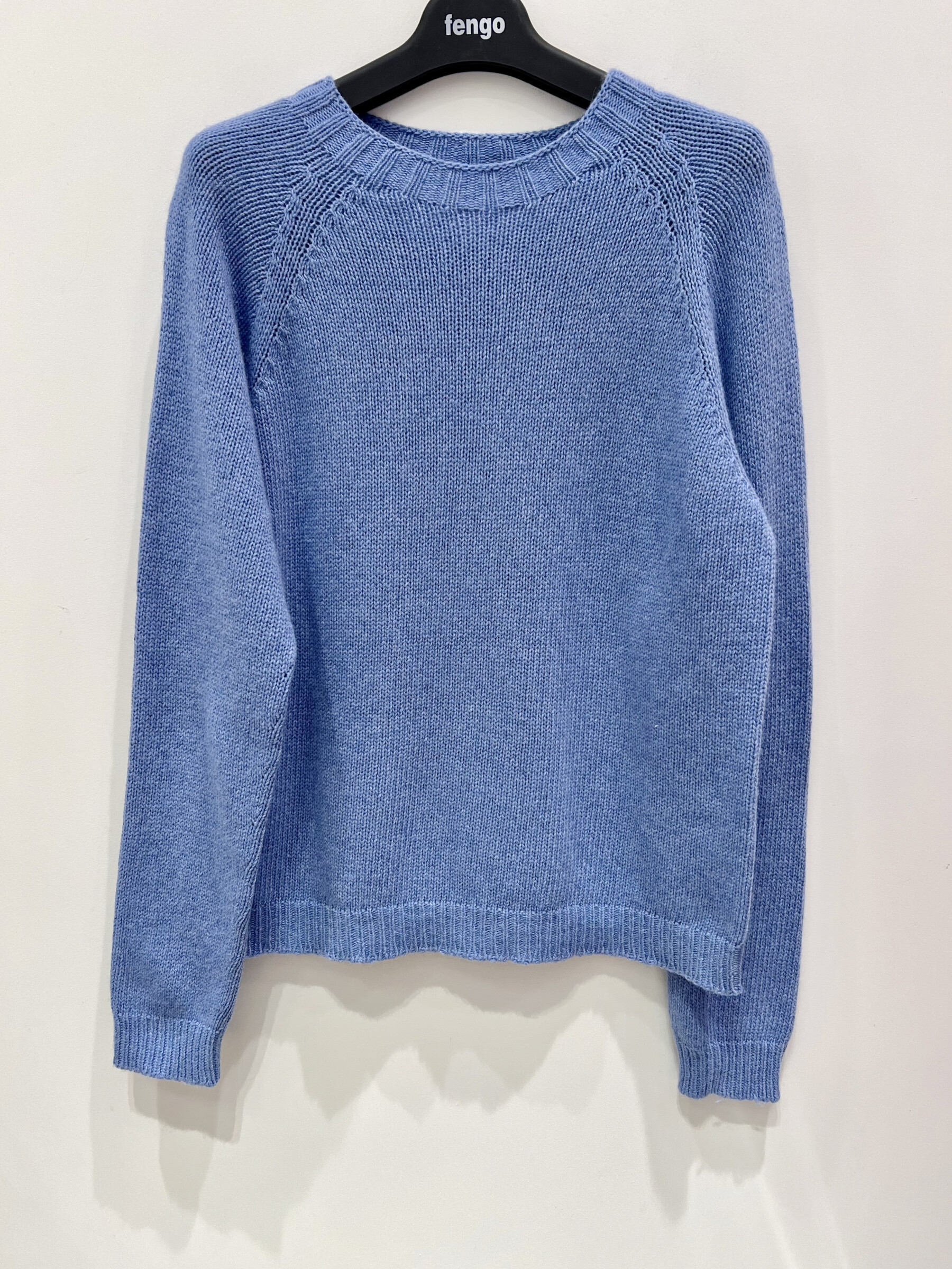 Grossiste Fengo by Pretty Collection - Pull 3D avec manches raglans et longues  en mélange laine/cachemire