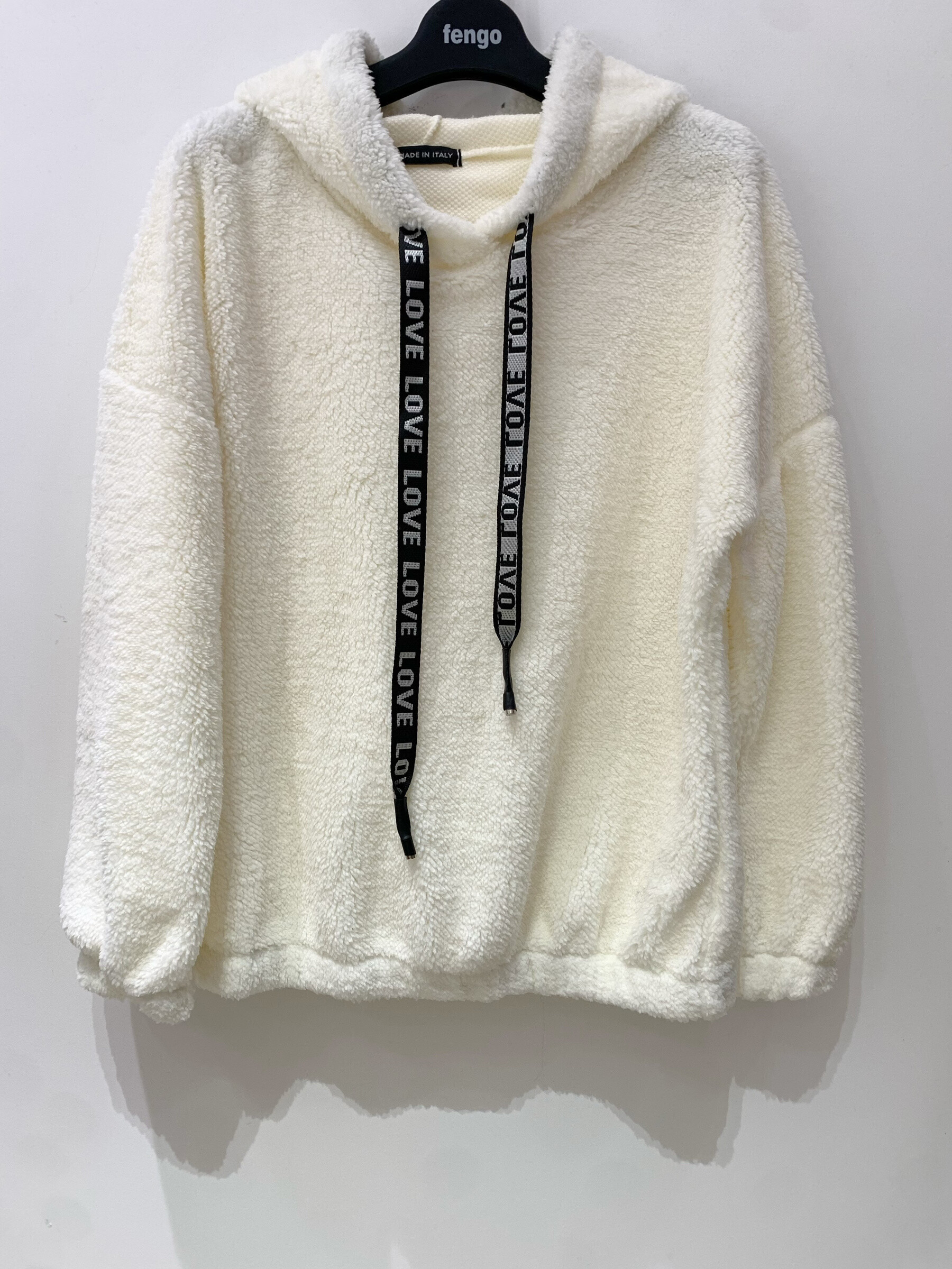 Wholesaler Fengo by Pretty Collection - Sweatshirt with hood, “soft” feel