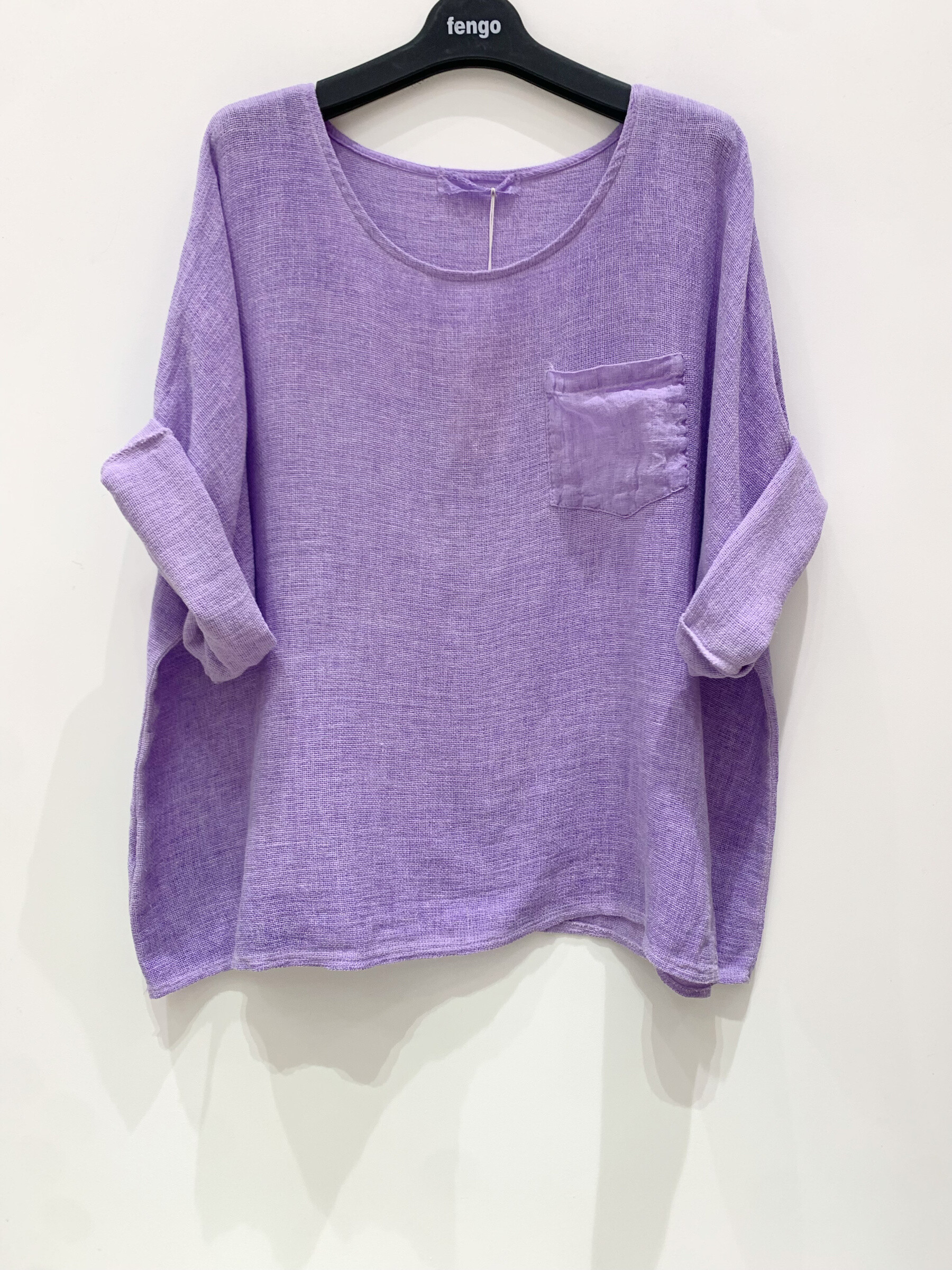 Wholesaler Fengo by Pretty Collection - Lin/cotton t-shirt