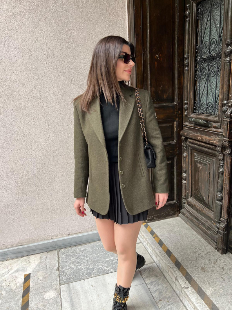 Grossista FENOMEN - Blazer con zip sulla manica