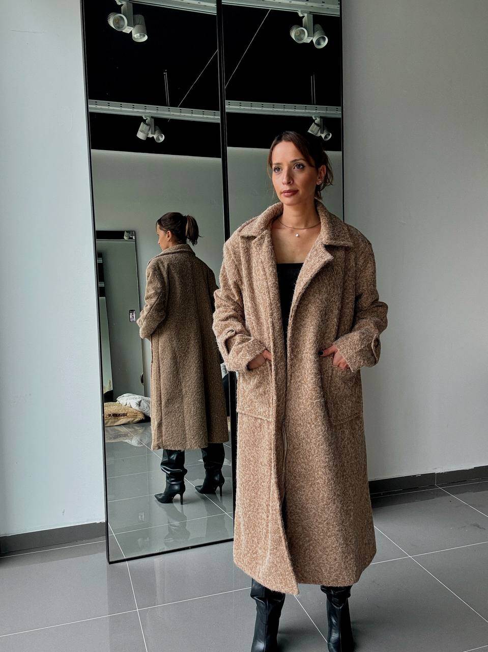 Grossiste ASHILDA PARIS - Manteau Long Avec Doublure Et Poches