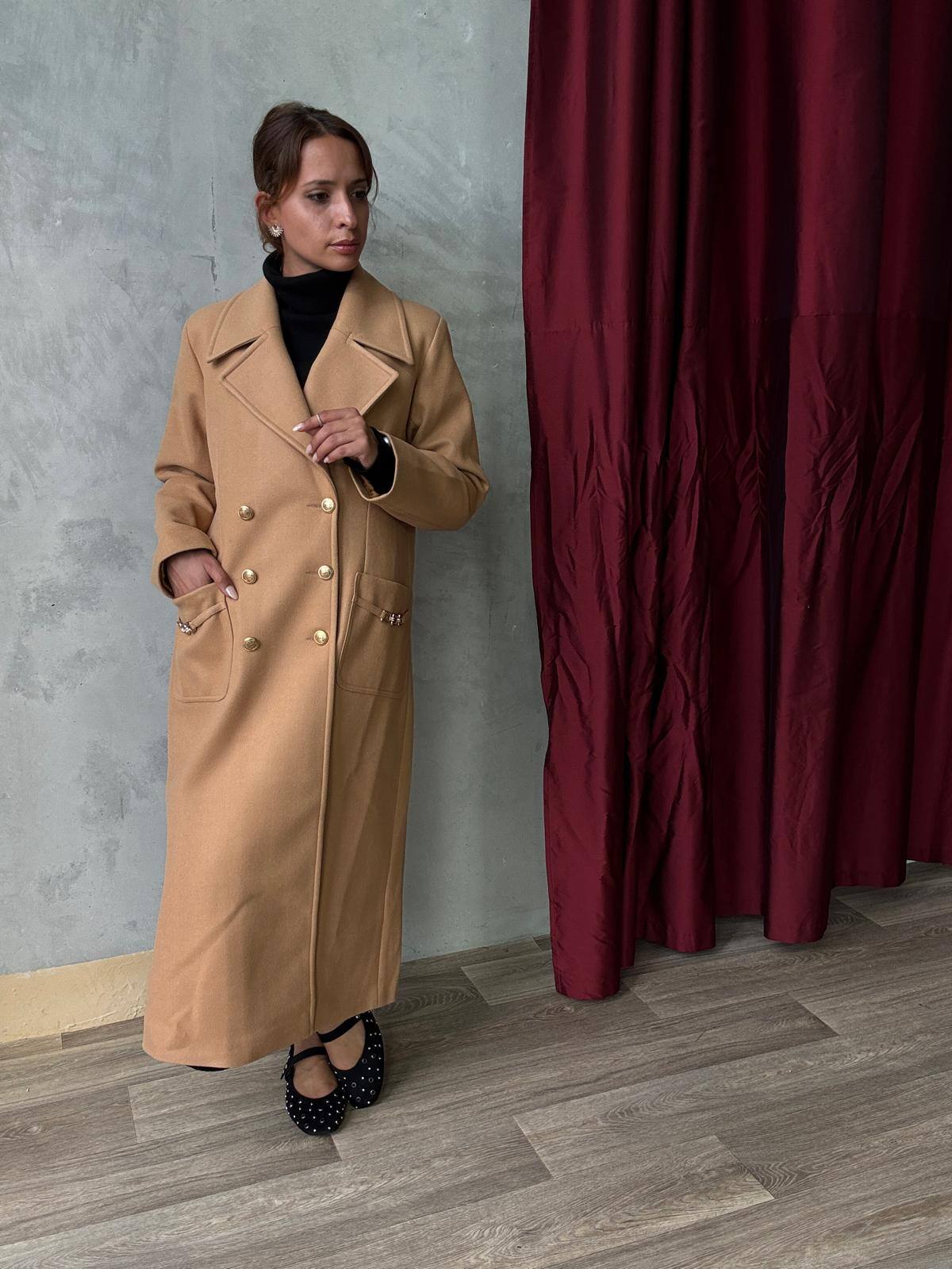 Grossiste ASHILDA PARIS - Long Manteau Avec Doublure Intérieure - Poches Cargo