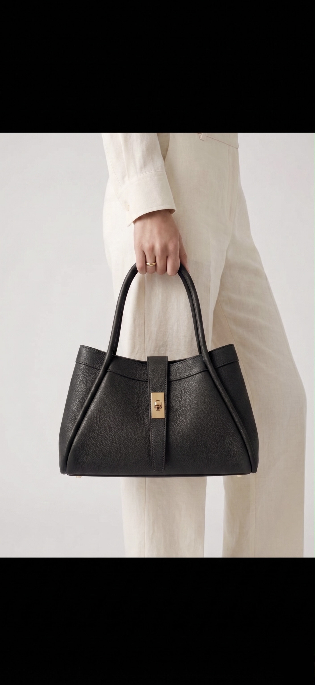Wholesaler FERRARINA - The Amber Serratura Bag