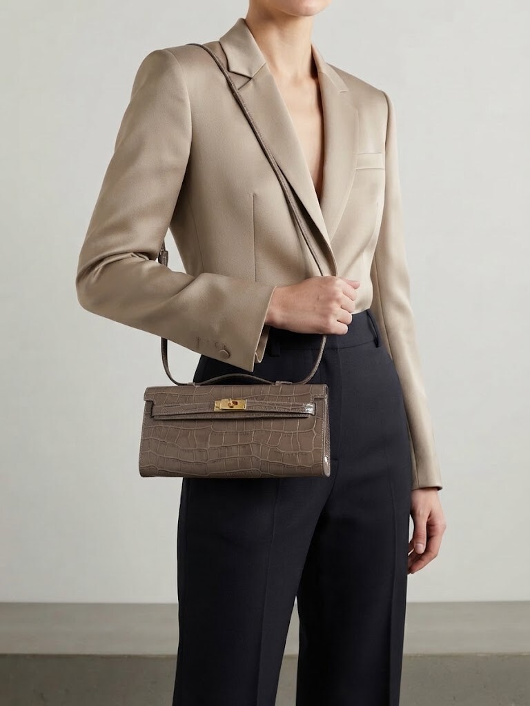 Wholesaler FERRARINA - GENUINE LEATHER BAG Nocturne