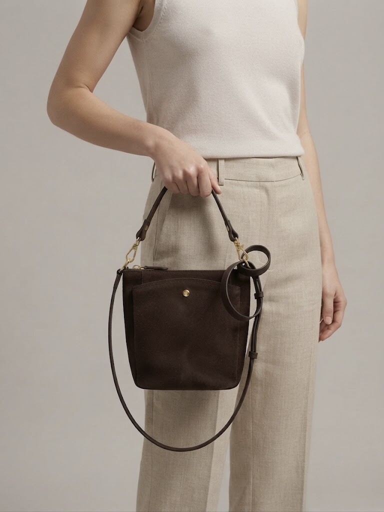 Wholesaler FERRARINA - GENUINE LEATHER BAG Minimalist