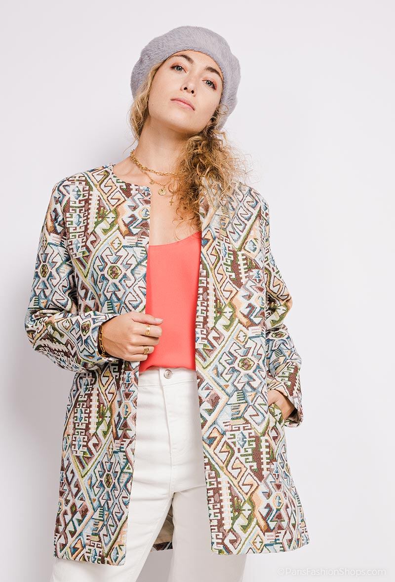 Wholesaler Fidèle - Jacquard jacket