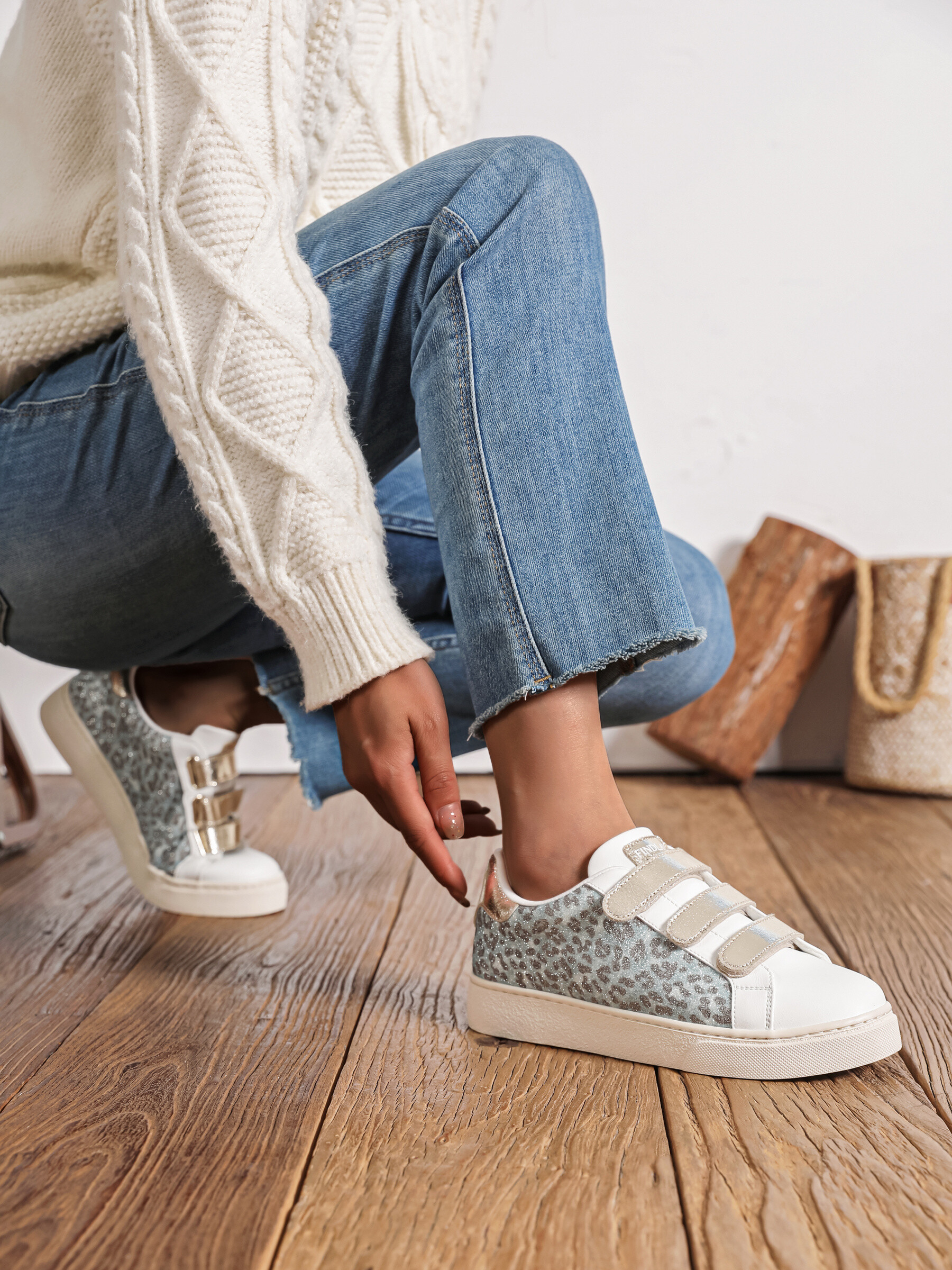 Wholesaler FINDLAY / COVANA - Velcro sneakers