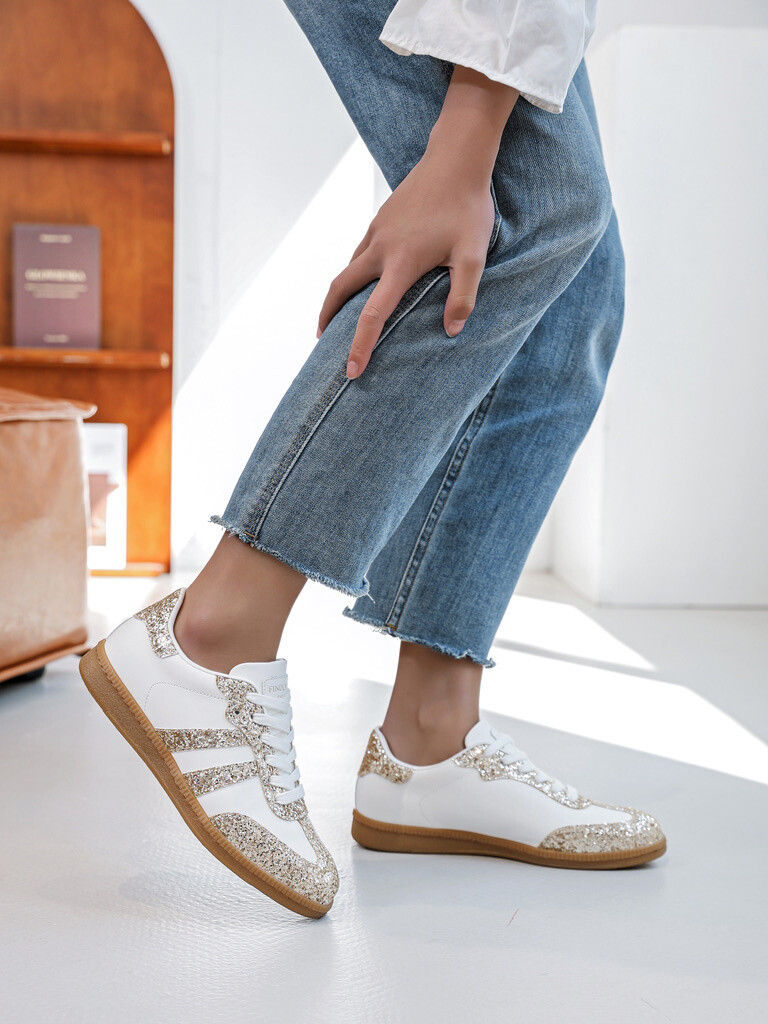 Grossista FINDLAY / COVANA - Sneaker dorate