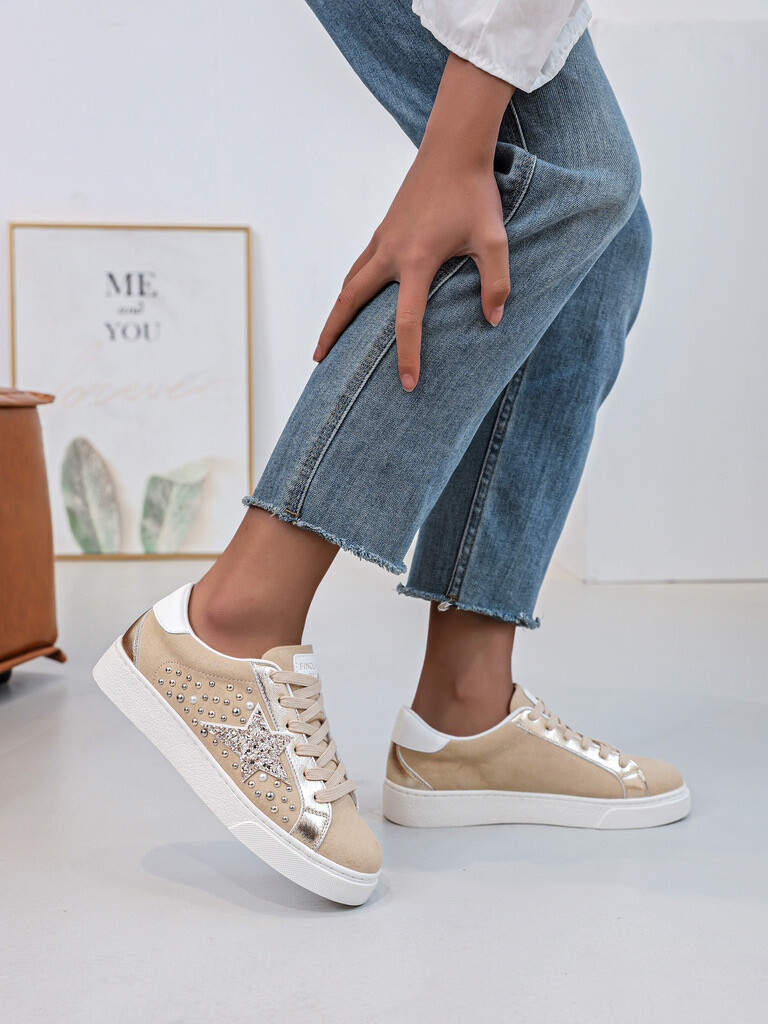 Grossista FINDLAY / COVANA - Sneakers di perle stelle