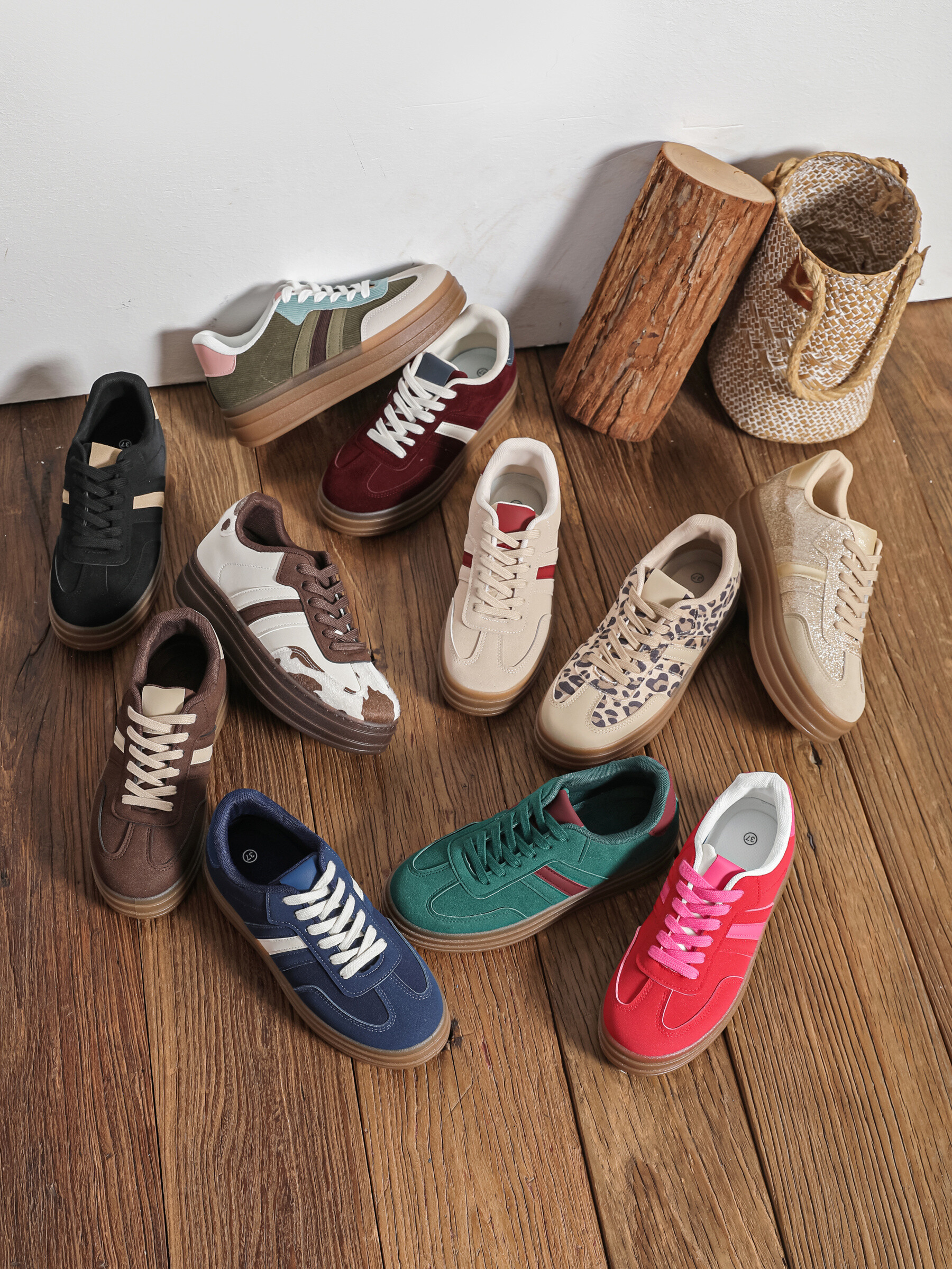 Großhändler FINDLAY / COVANA - Plateau-Sneaker
