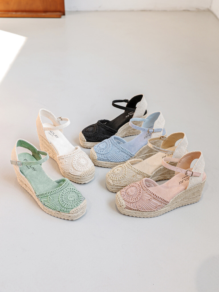 Grossiste FINDLAY / COVANA - Compensée espadrille