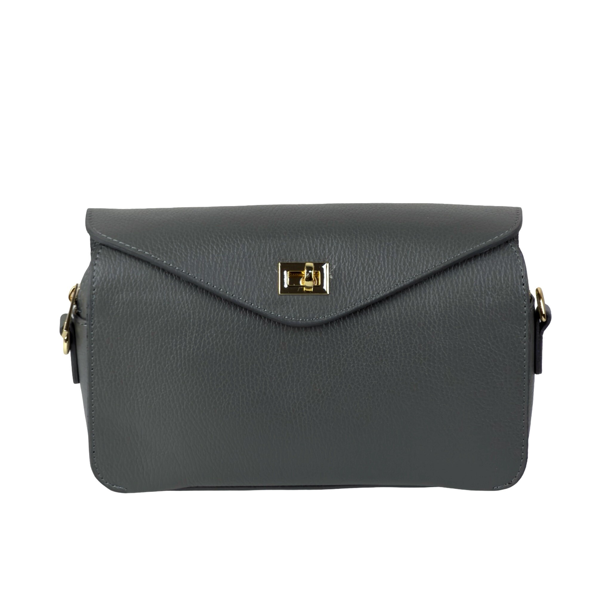 Wholesaler FIORE BAGS - leather bag with 3 compartments and adjustable long shoulder strap made in Italy