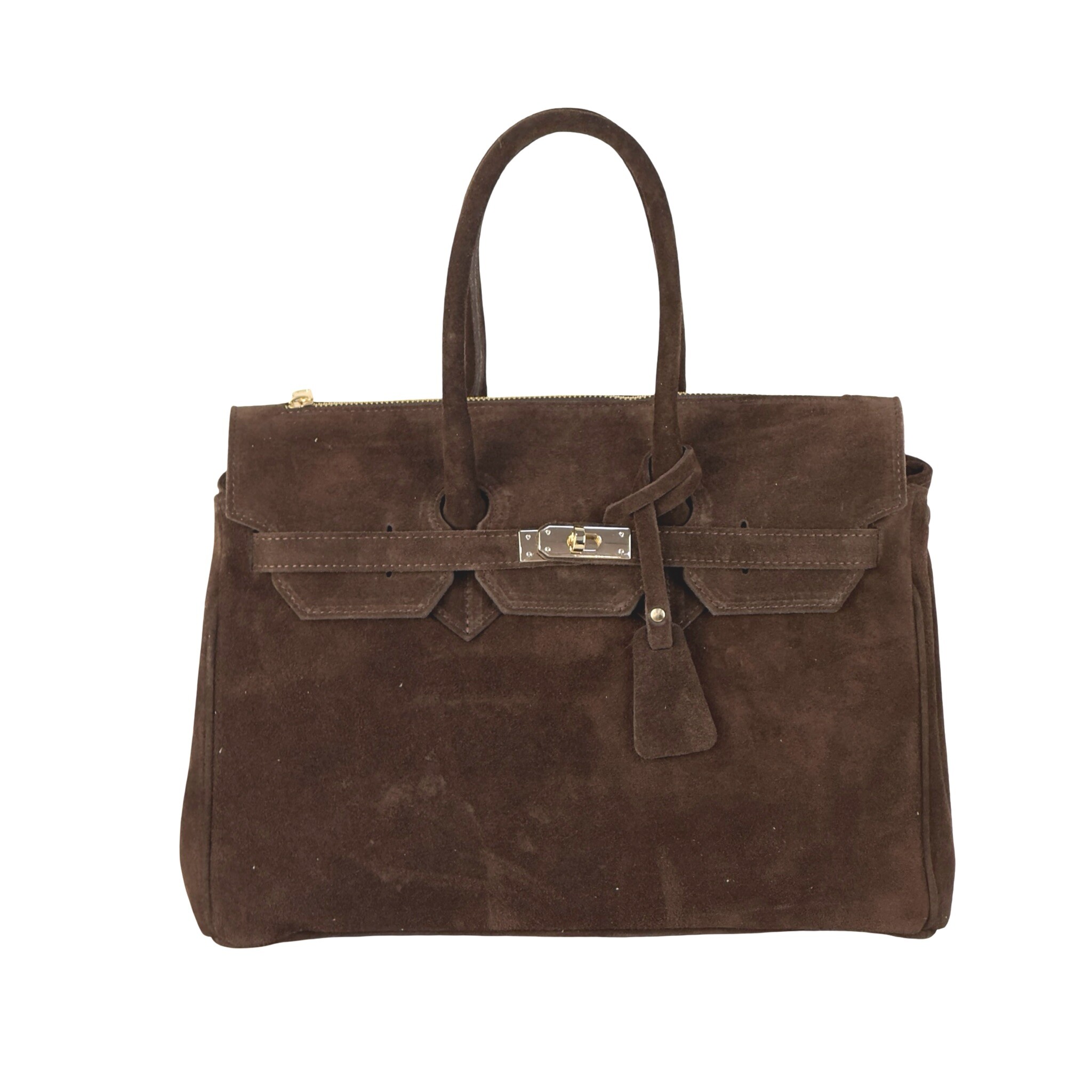 Wholesaler FIORE BAGS - Large classic suede leather bag
