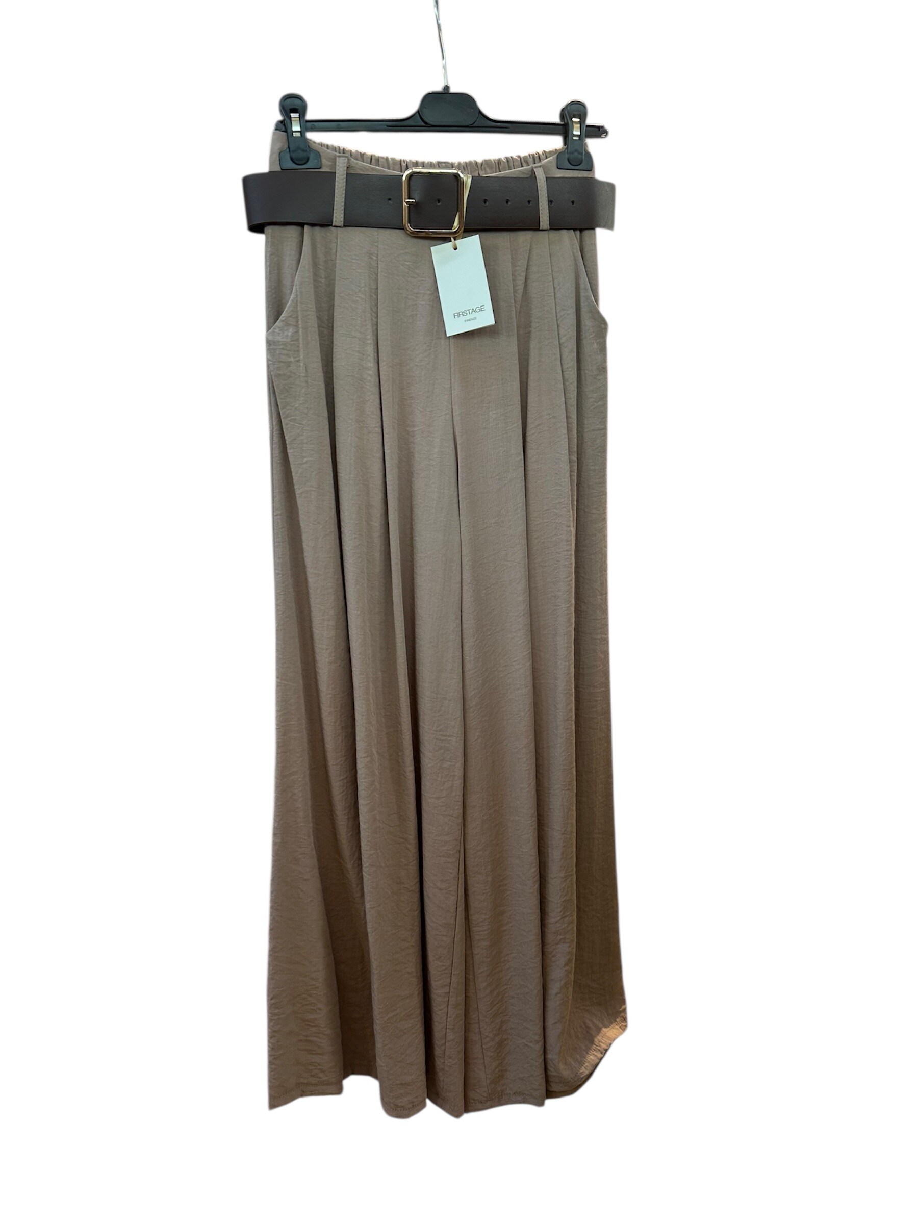 Grossista FIRSTAGE - Pantaloni lunghi a gamba dritta con cintura