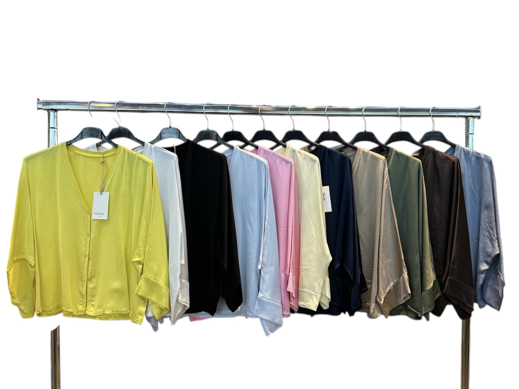 Grossista FIRSTAGE - Cardigan multicolore