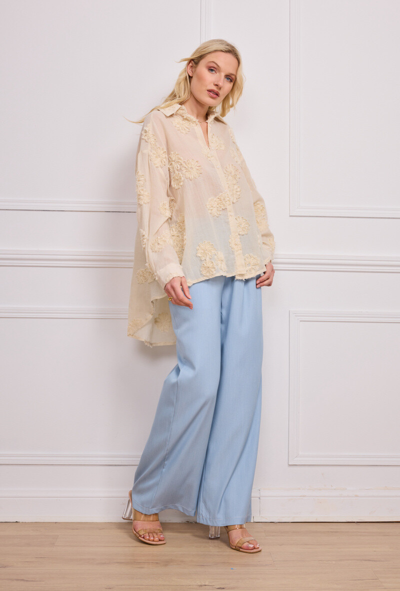 Wholesaler Flam Mode - Flower shirt