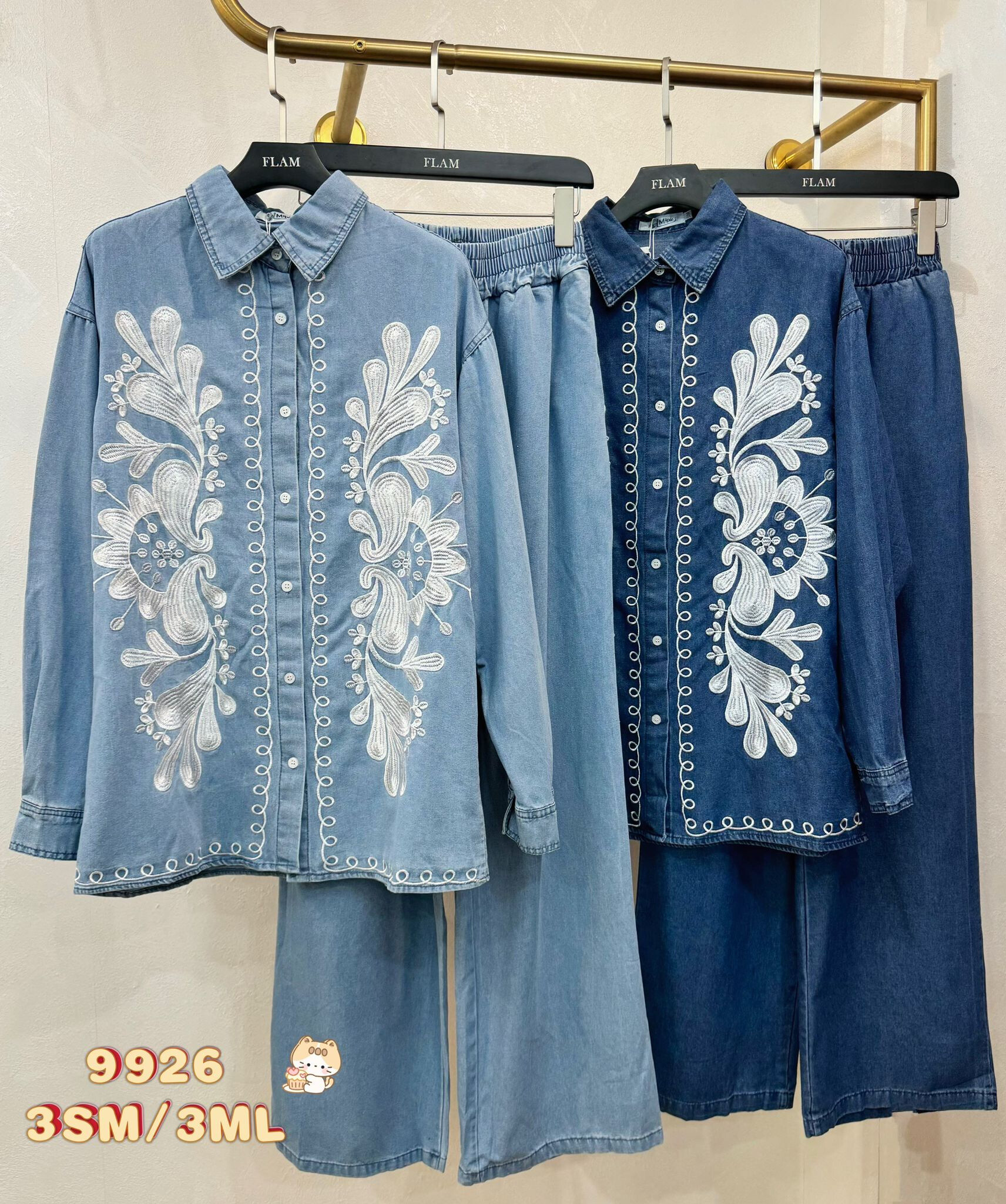 Wholesaler Flam Mode - Dank set shirt and pants