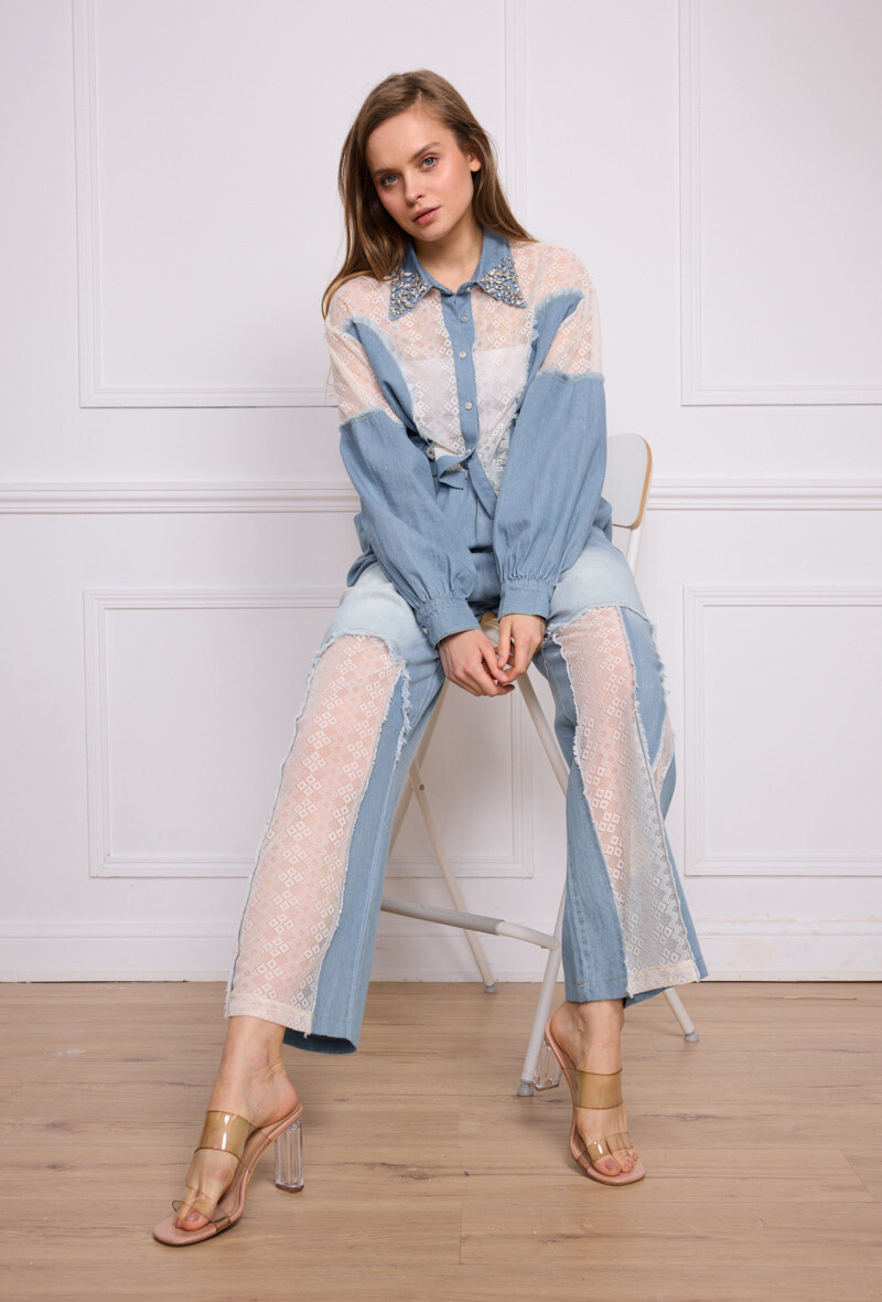 Wholesaler Flam Mode - Shirt and pants set