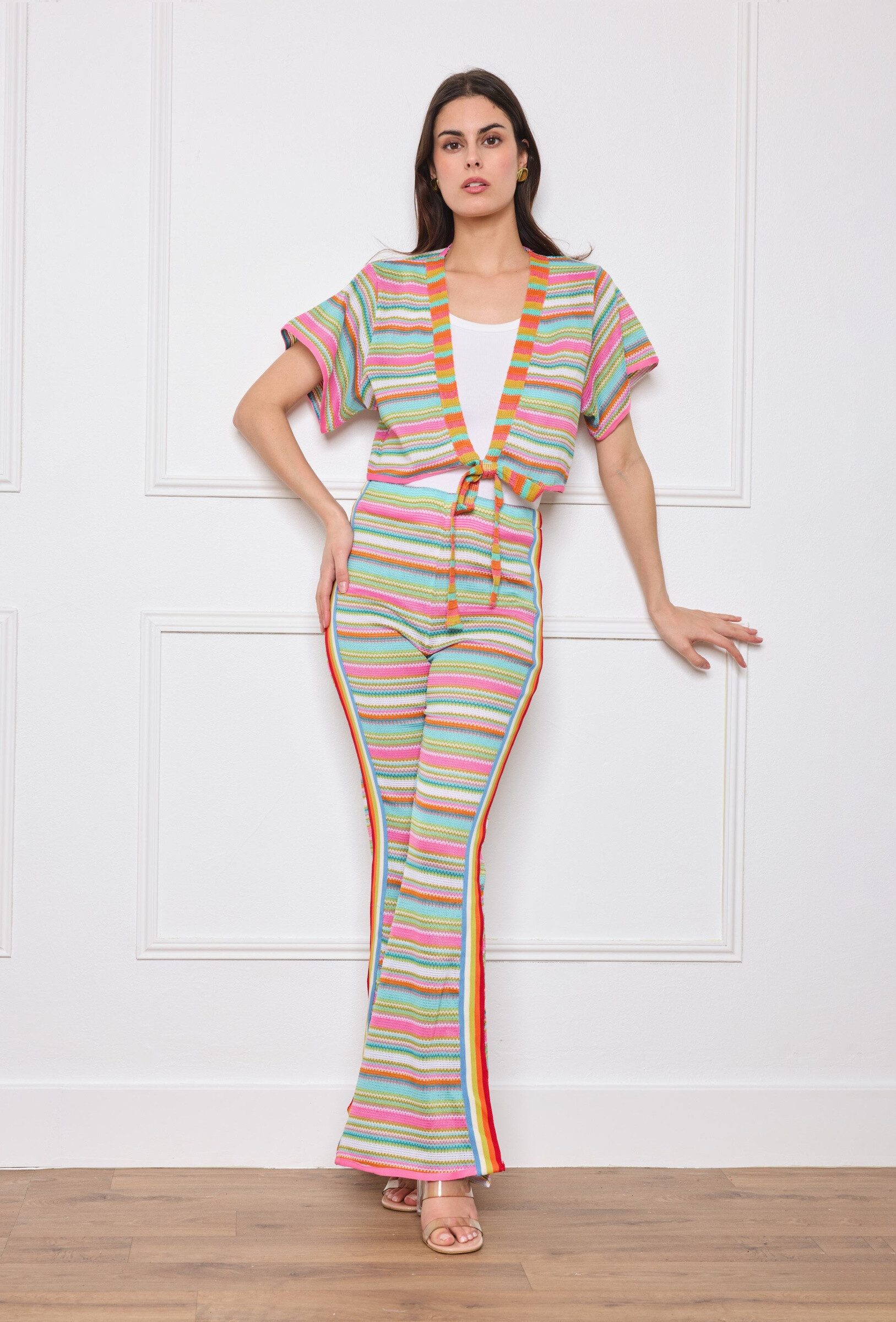 Wholesaler Flam Mode - Multicolored knitting set-Comfort and style for the appointment