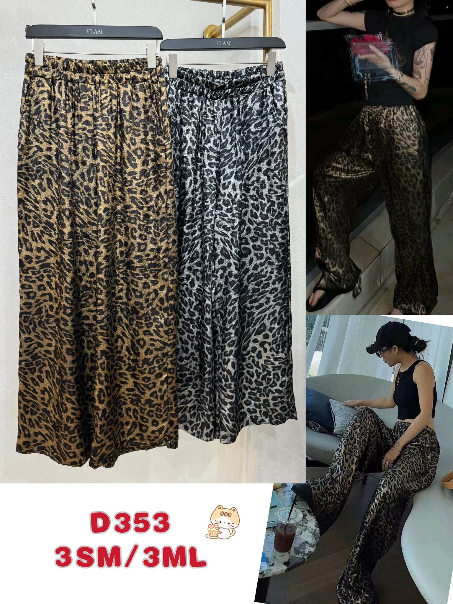 Wholesaler Flam Mode - Leopard pants