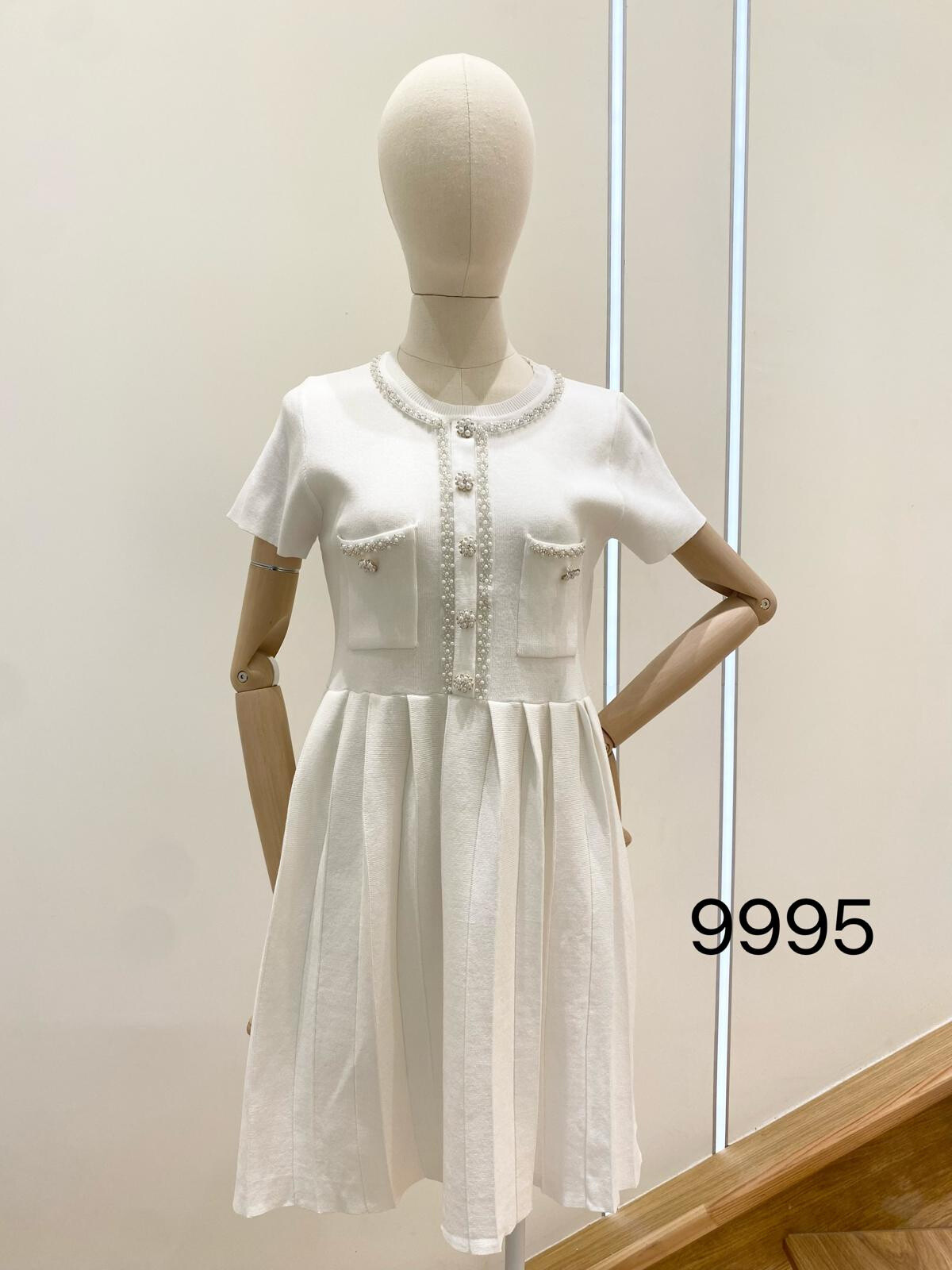 Wholesaler Flam Mode - Dress with pearls