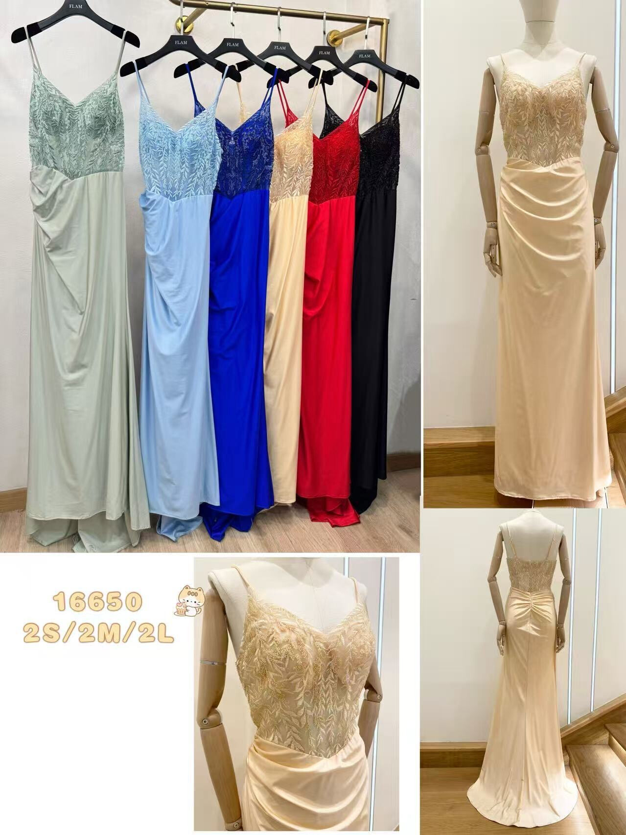 Wholesaler Flam Mode - Venus Silhouette Dress — Long, draped, and irresistibly sculpting