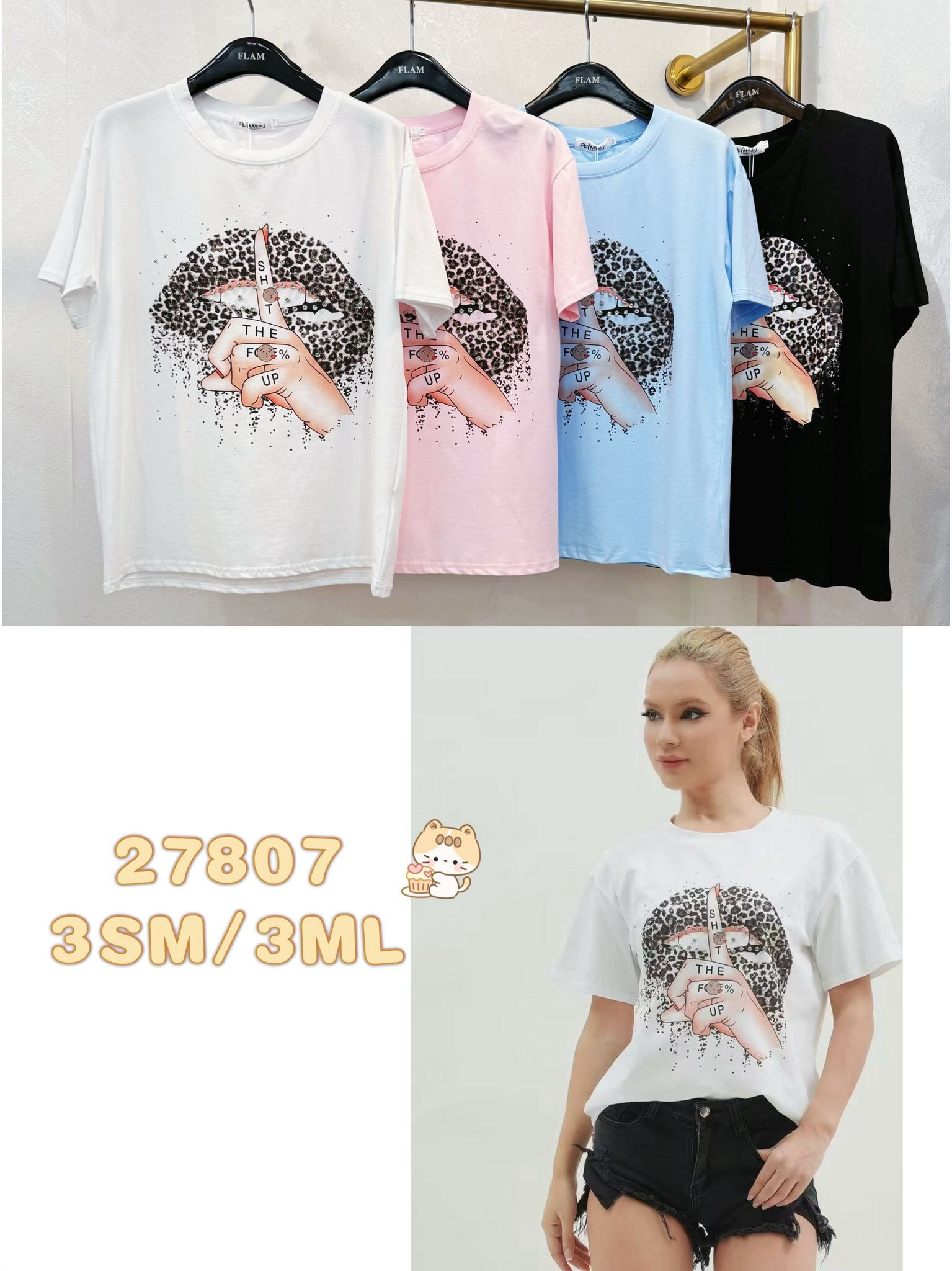 Wholesaler Flam Mode - Rhineard bow t-shirt