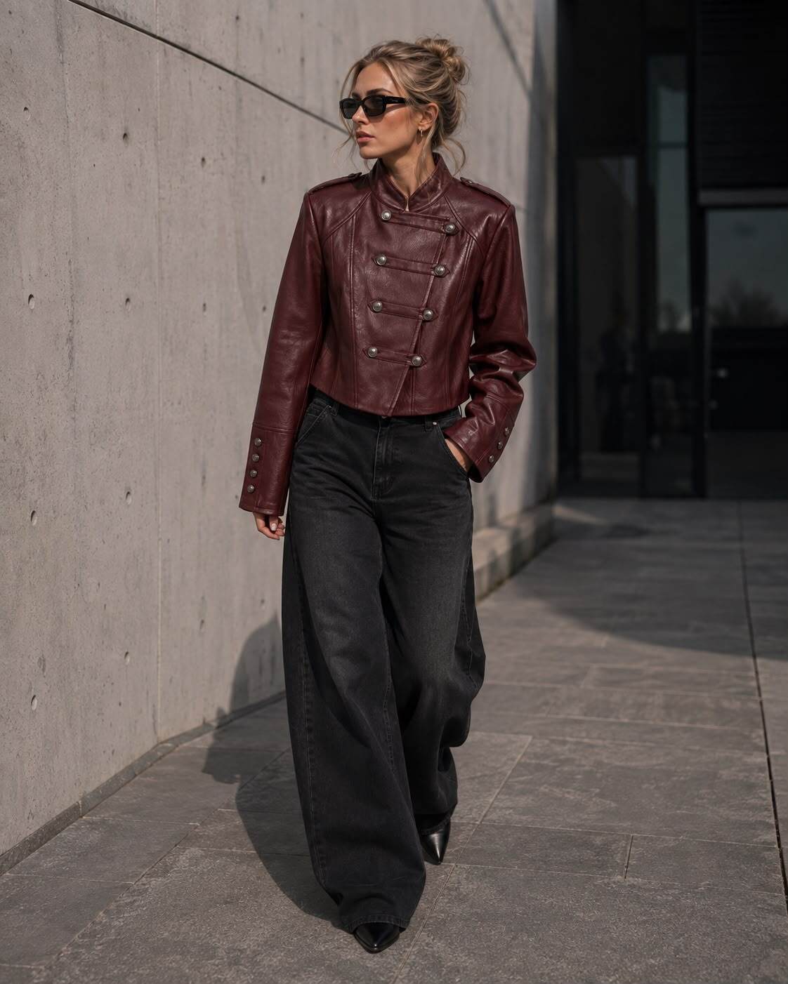Wholesaler Flam Mode - Short military-style jacket
