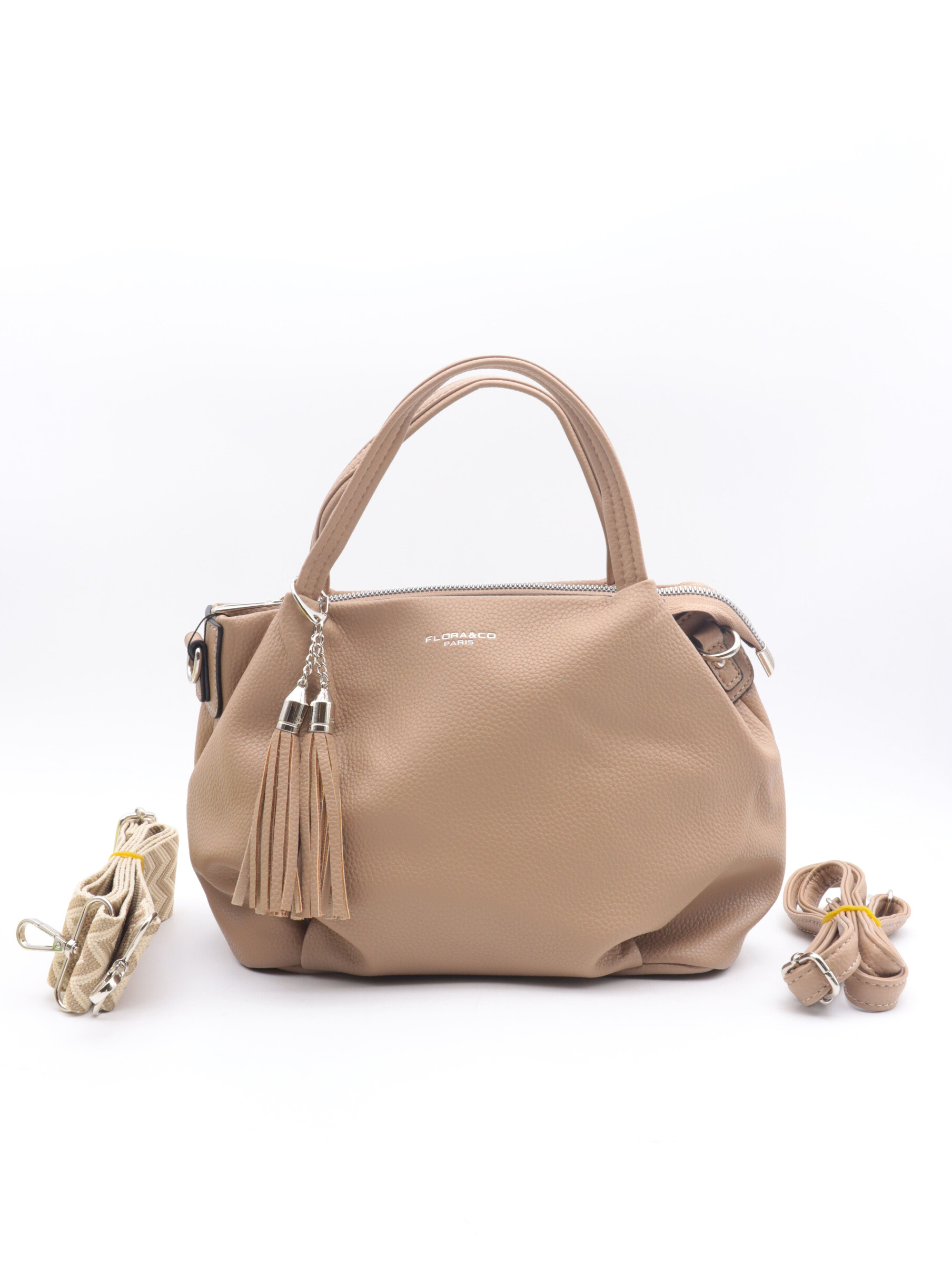 Wholesaler Flora & Co - Handbag + 2 strap ( wide shoulder strap + thin shoulder bag )