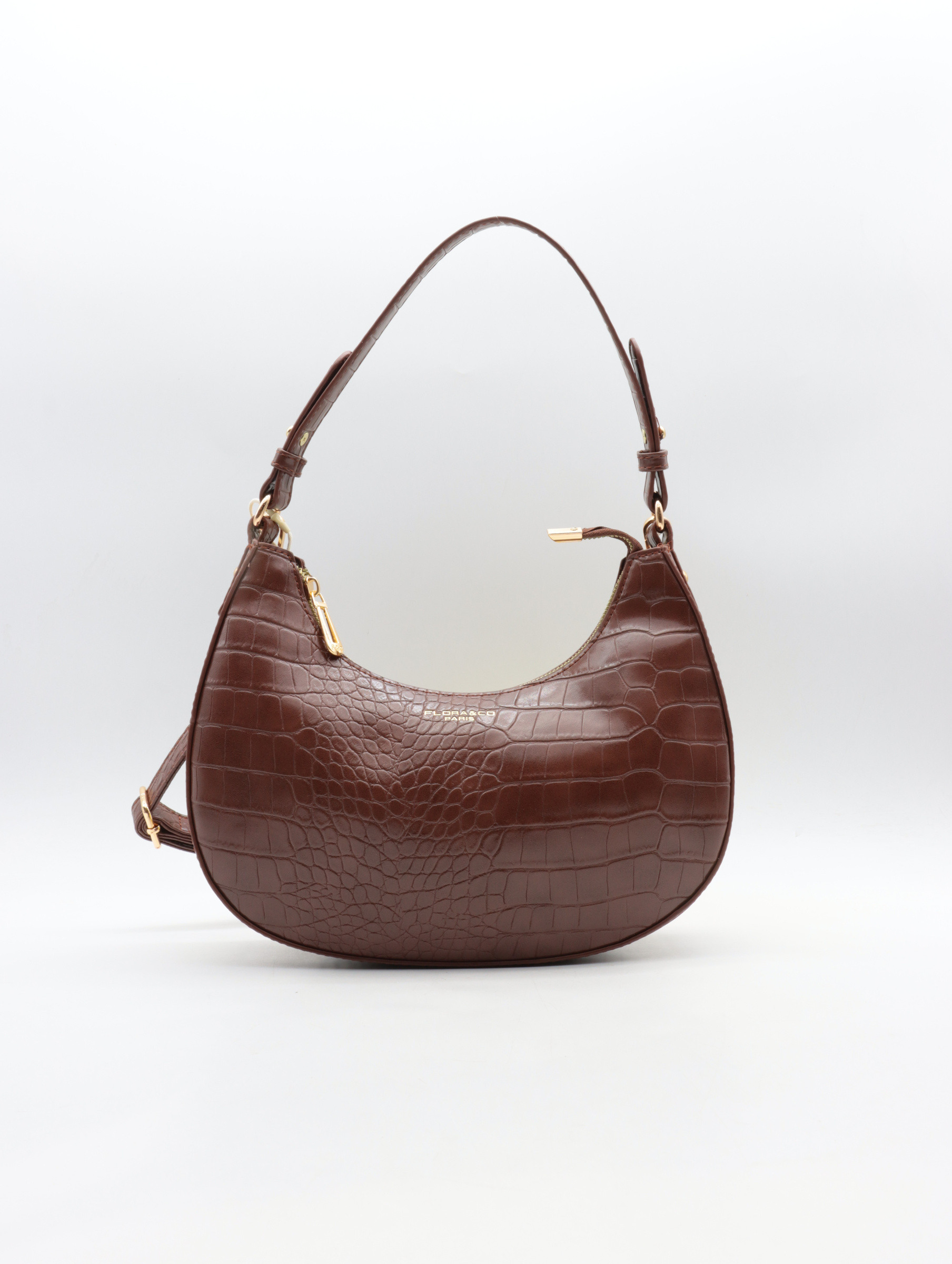 Grossista Flora & Co - Borsa a mano in coccodrillo
