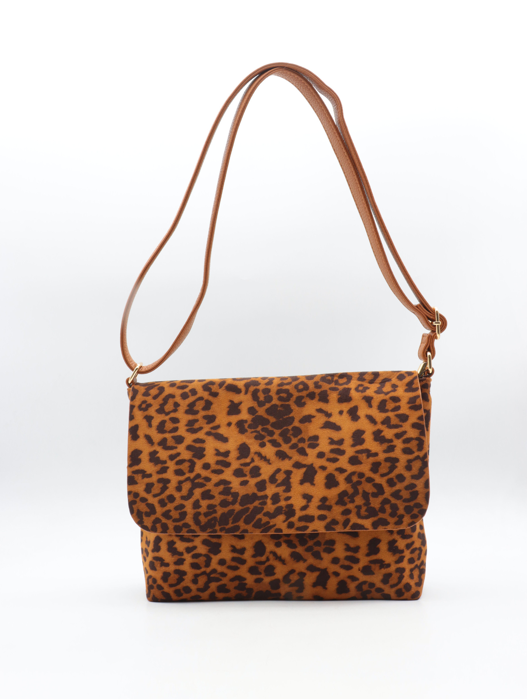 Großhändler Flora & Co - Umhängetasche mit Animal-Print