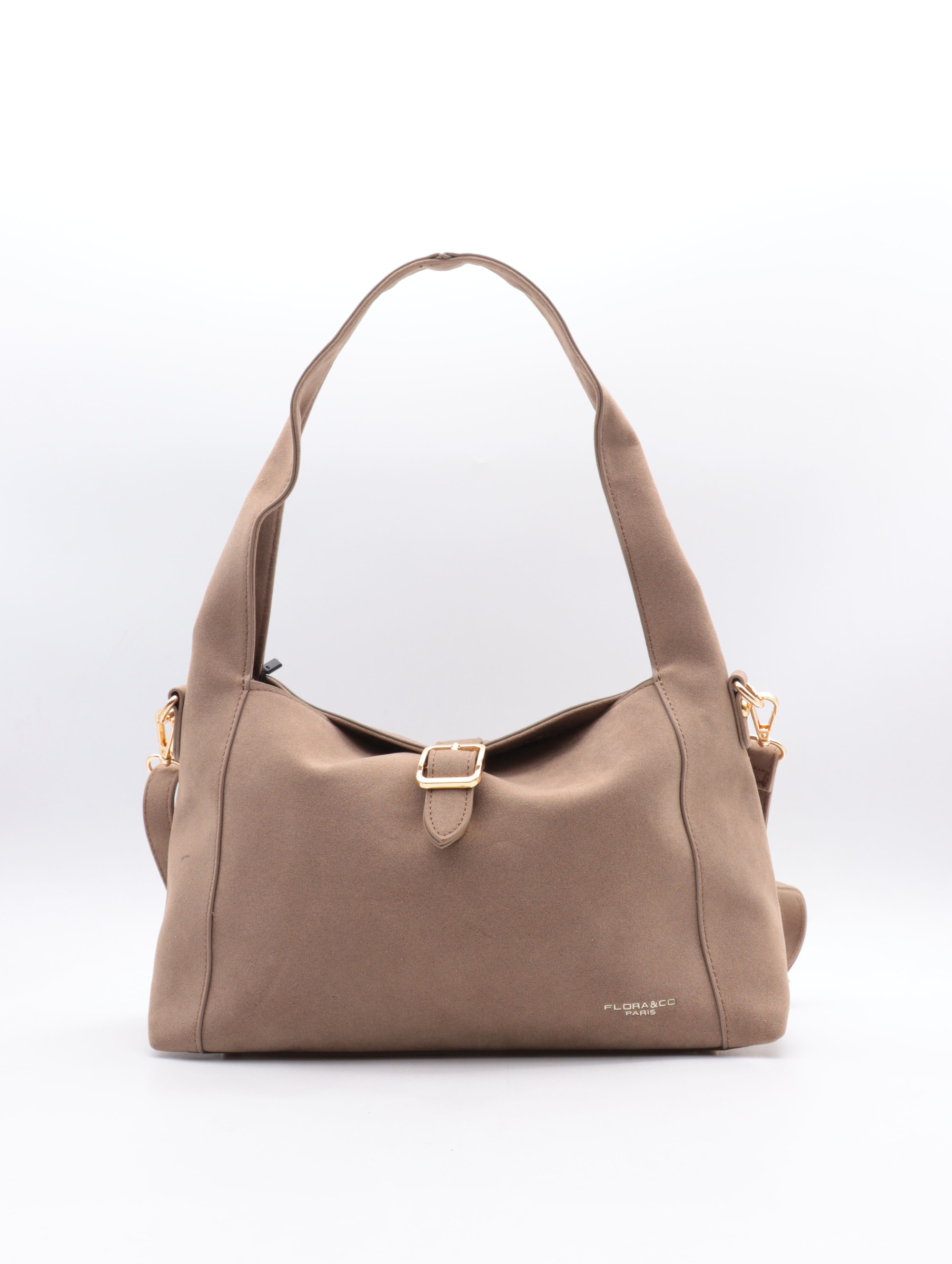 sac à main suédine
bandoulière amovible et réglable
fermeture par pression vers le haut
poche arrière zippé
poche intérieur zippée
doublure imprimé fleur
L33*H19*P12 cm