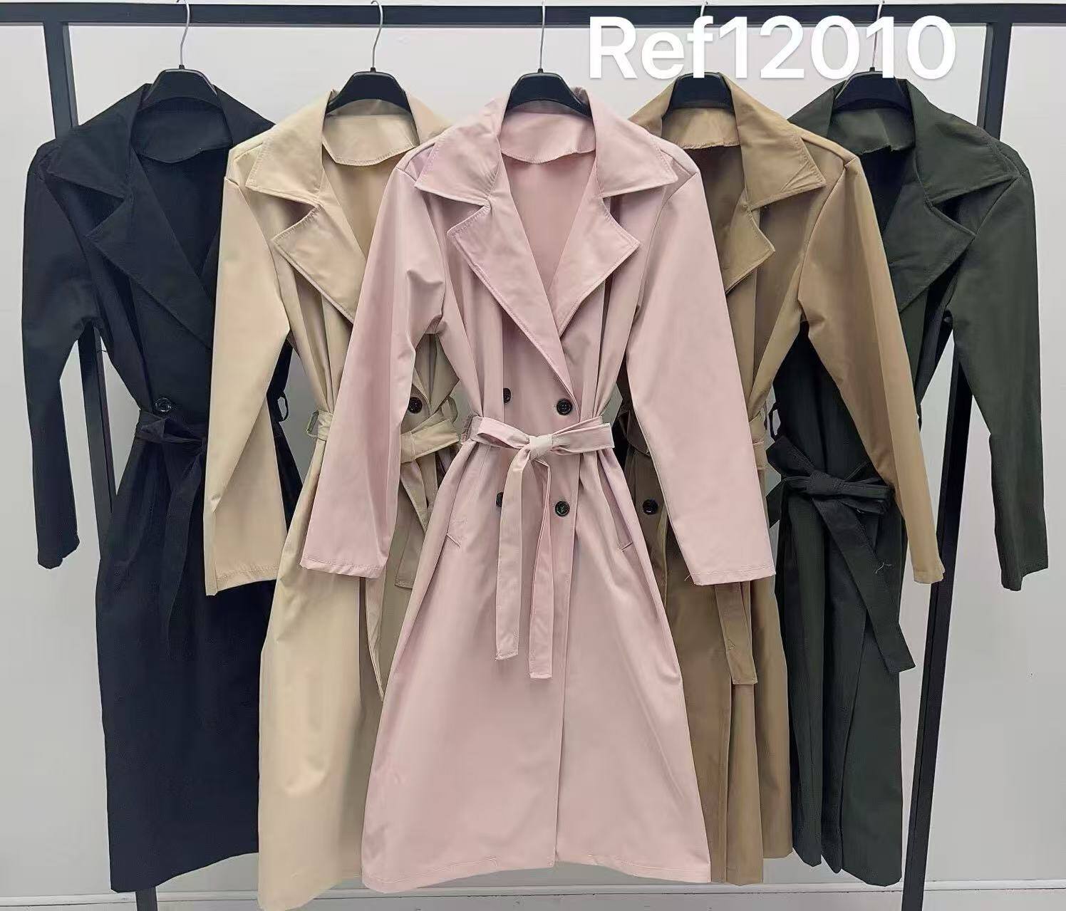 Mayorista FOLIE LOOK - Gabardina lisa de manga larga