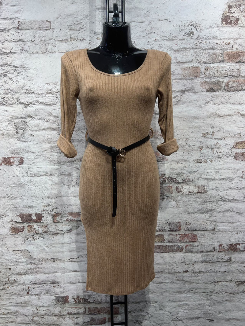 Wholesaler FOLIE LOOK - LONG SLEEVED DRESS