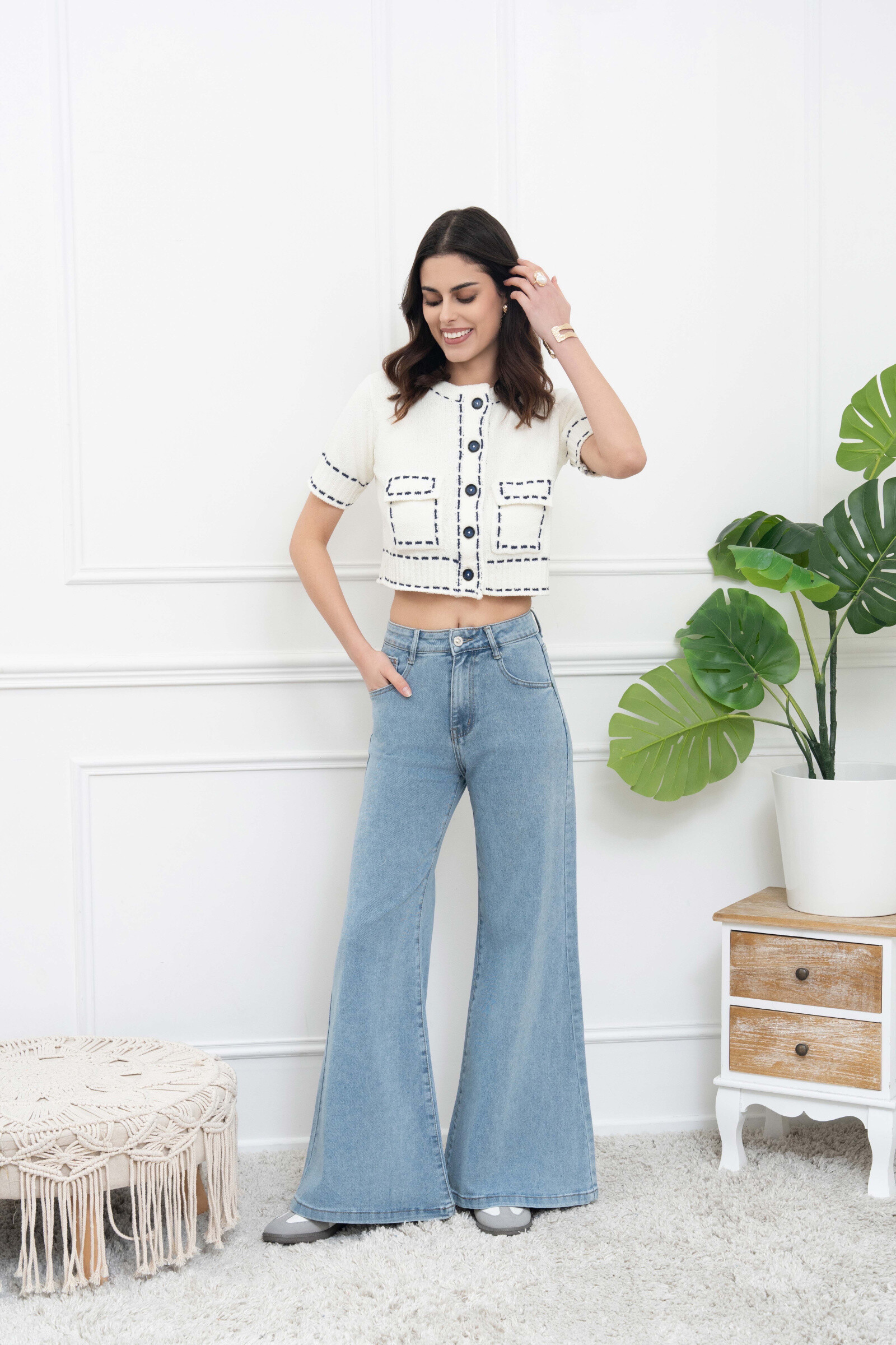 Wholesaler FOLYROSE - Wide Leg