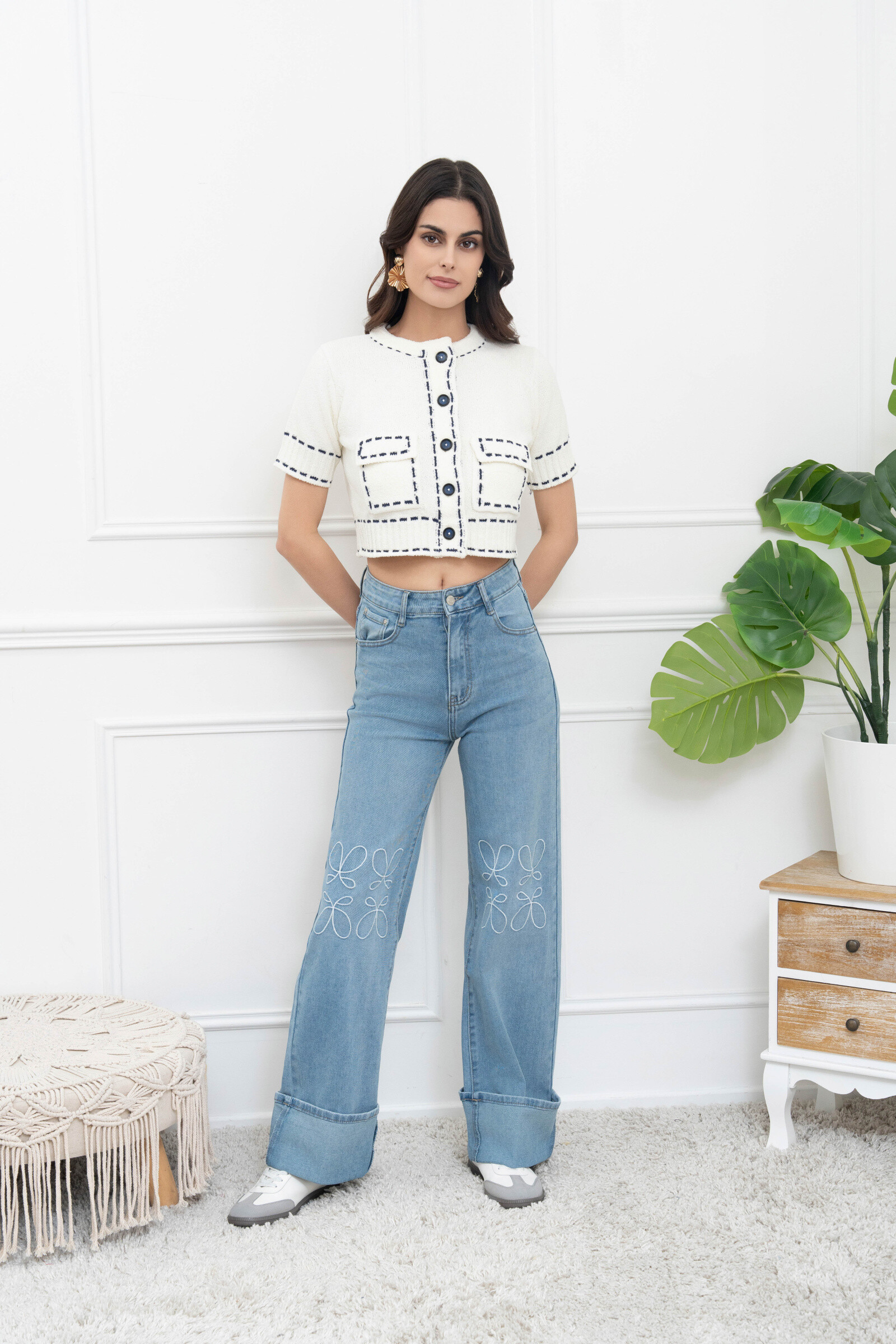 Wholesaler FOLYROSE - Wide Leg