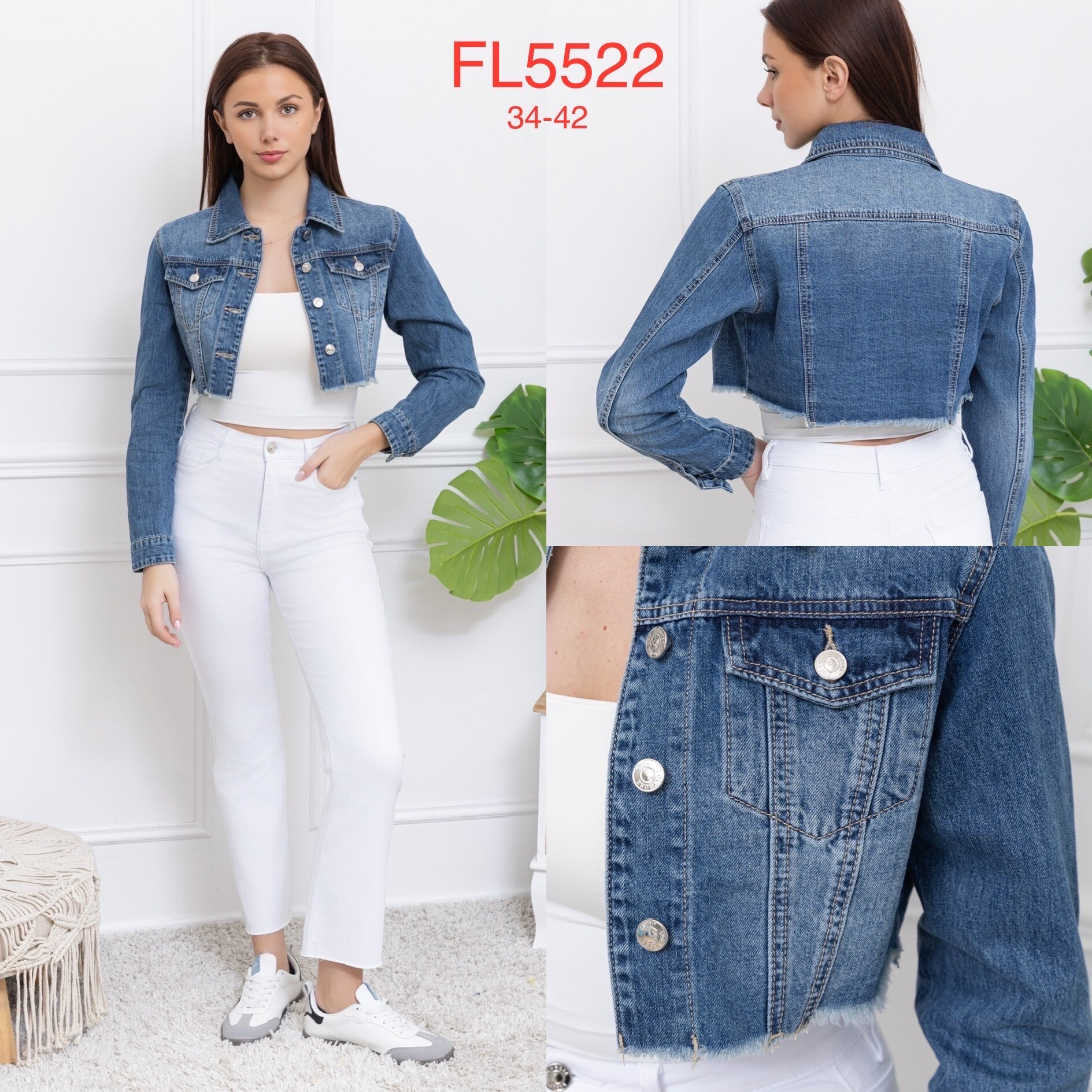 Wholesaler FOLYROSE - Jacket - Vest