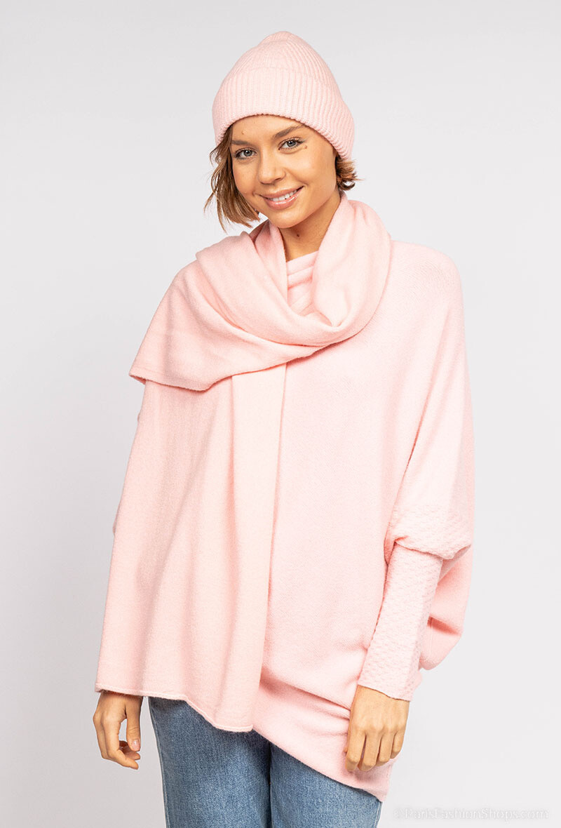 Großhändler For Her Paris Grande Taille - Kaschmirähnliche Strickmütze