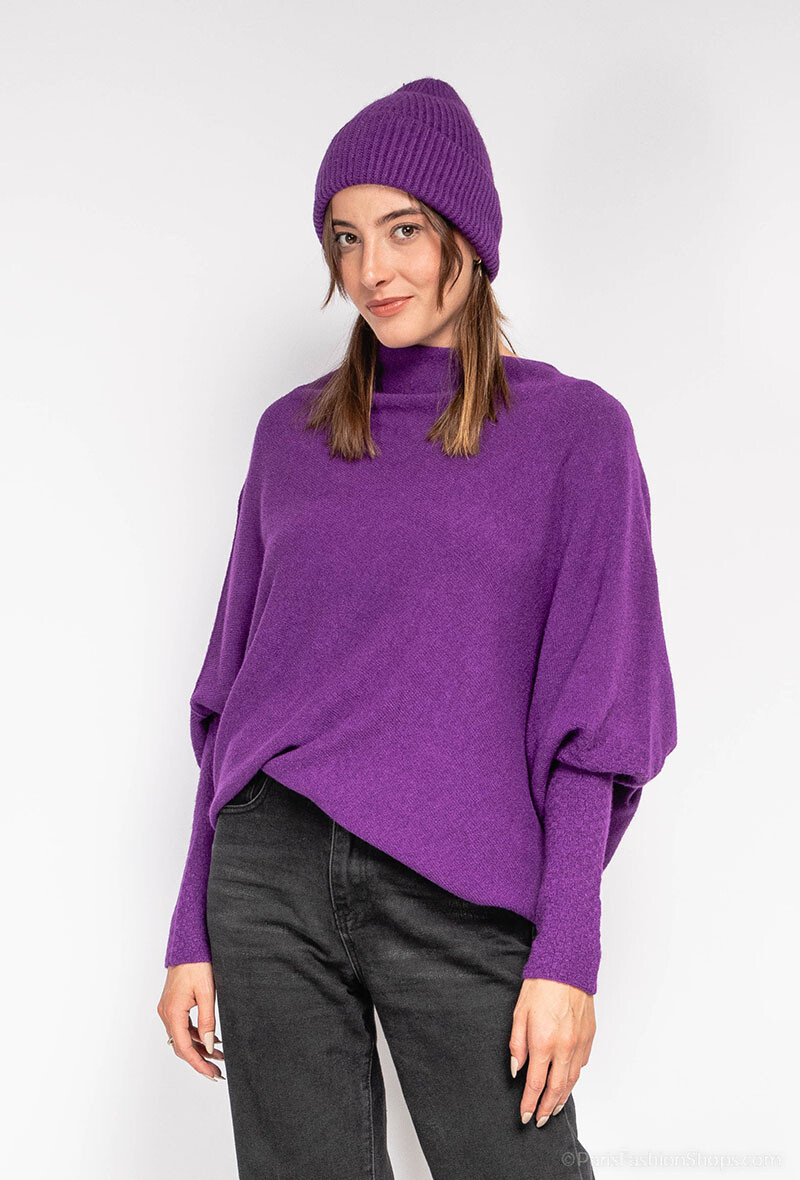 Großhändler For Her Paris Grande Taille - Kaschmirähnliche Strickmütze