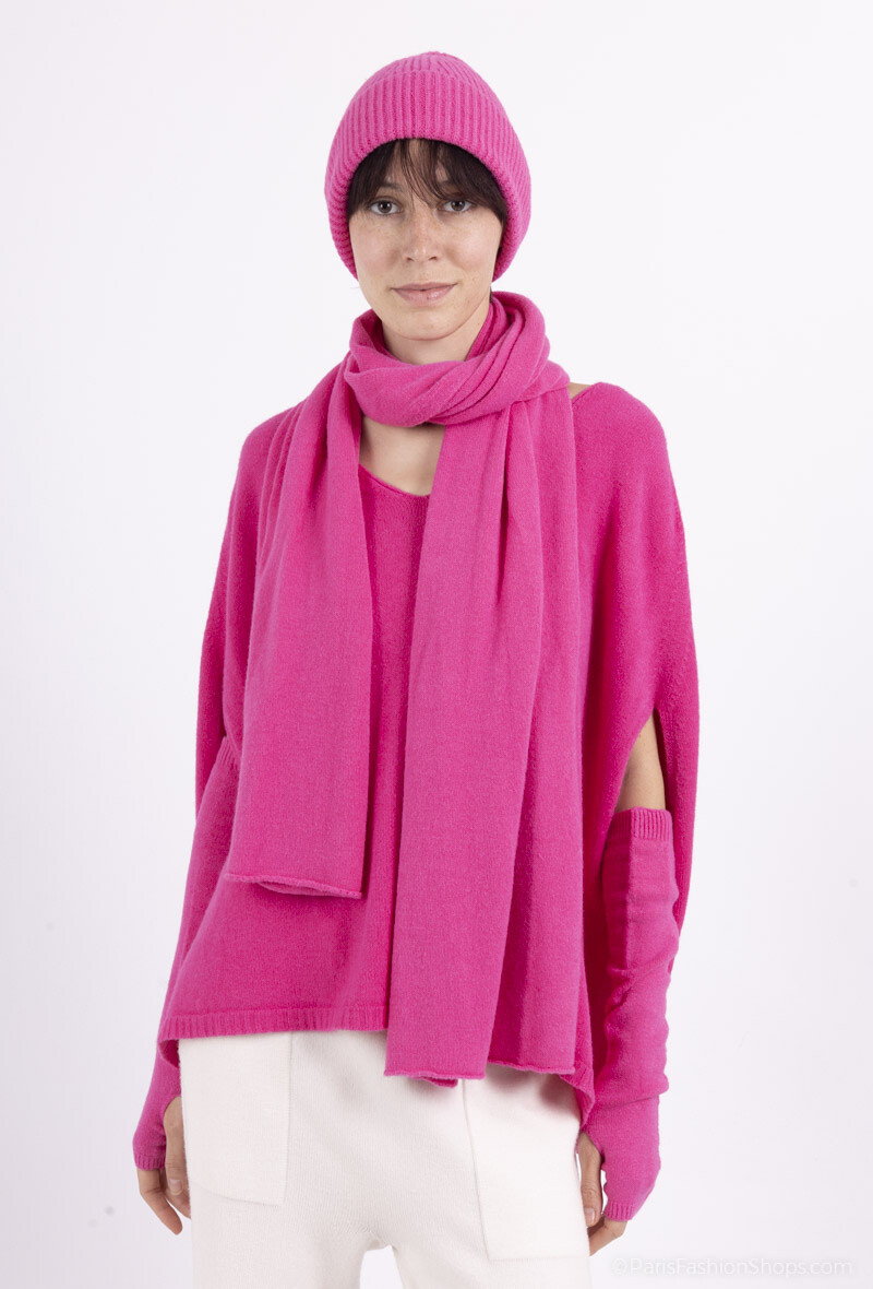 Großhändler For Her Paris Grande Taille - Kaschmirähnliche Strickmütze